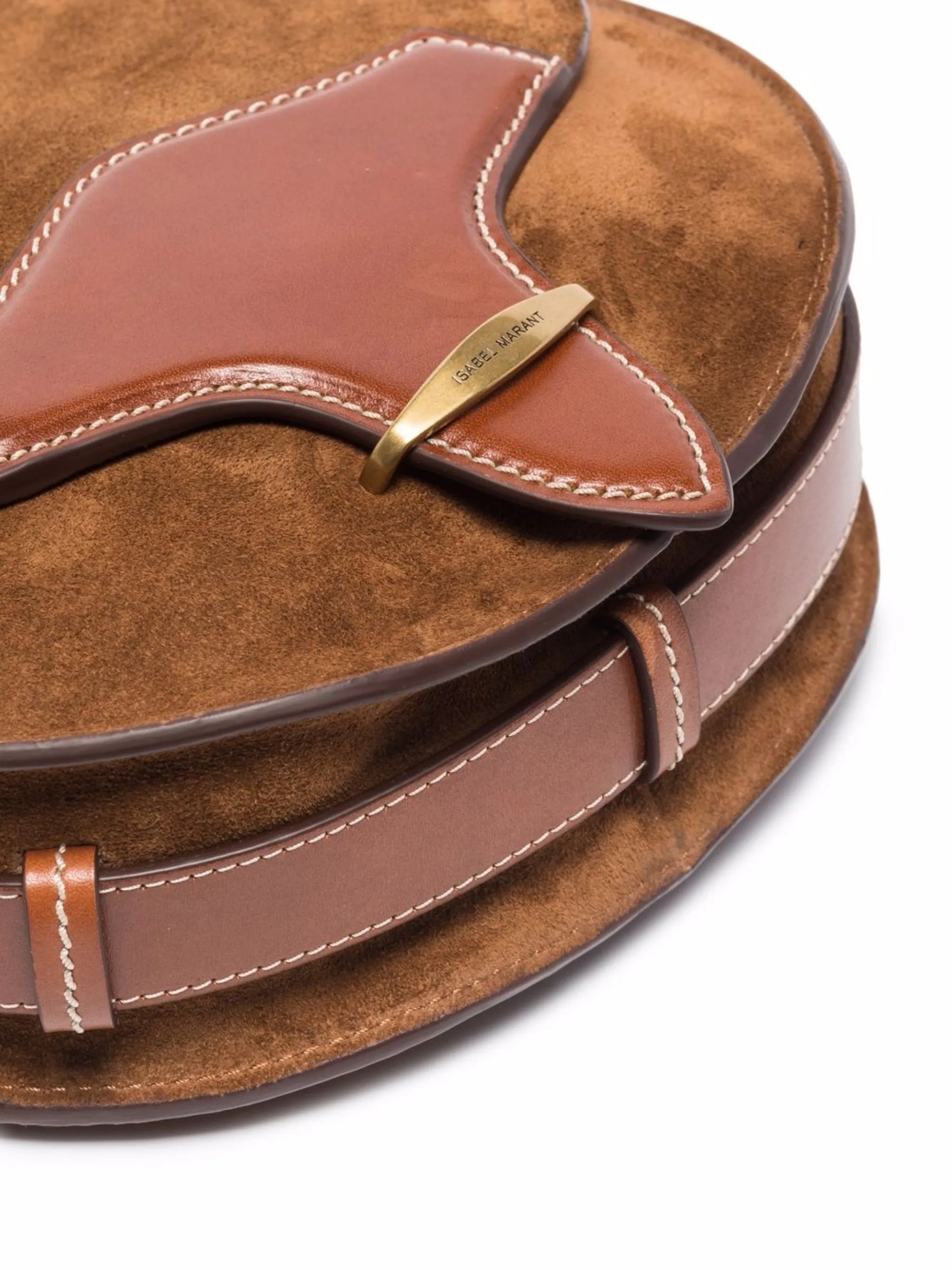 Botsy suede satchel bag