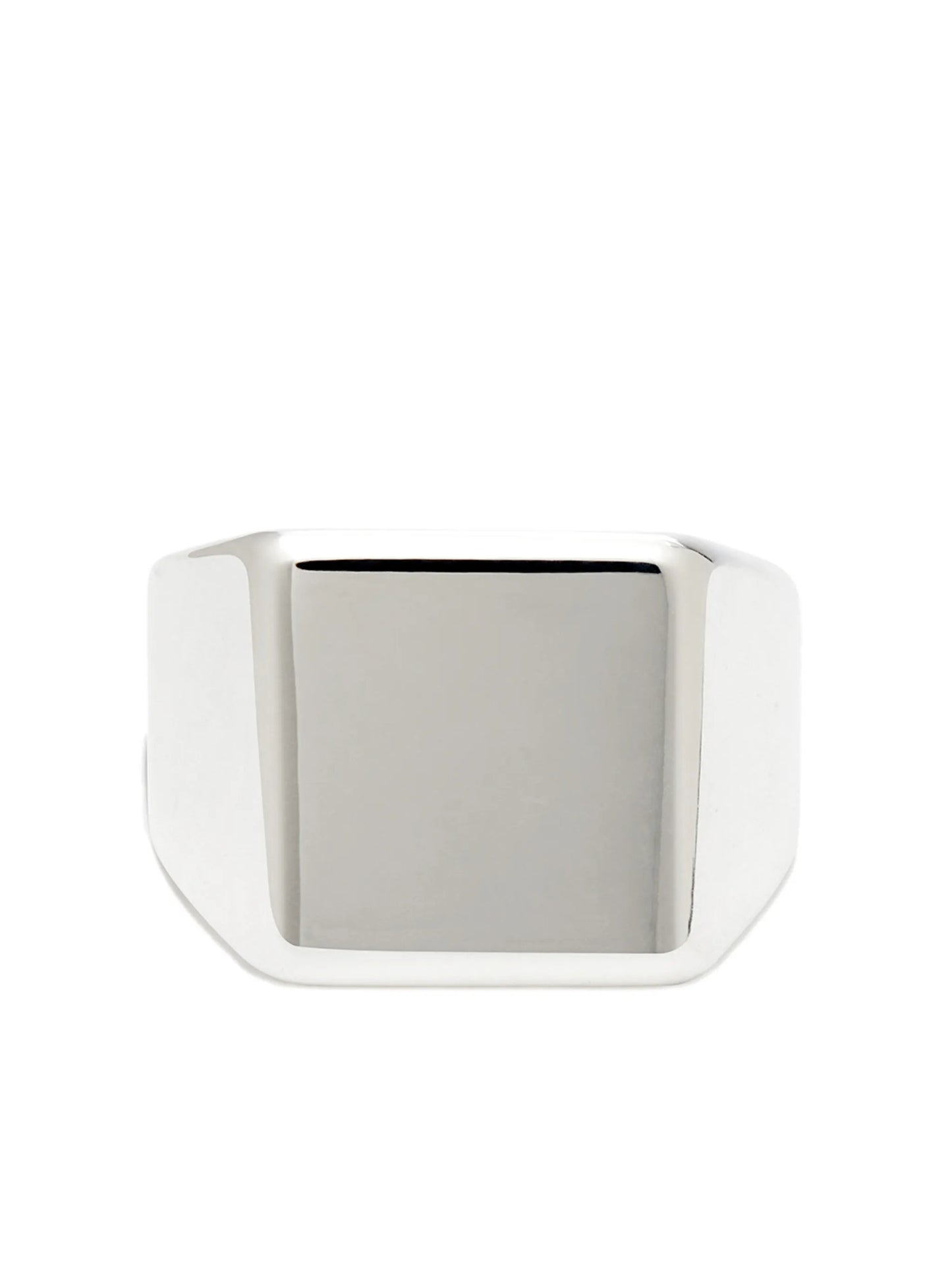 polished Platform finger ring