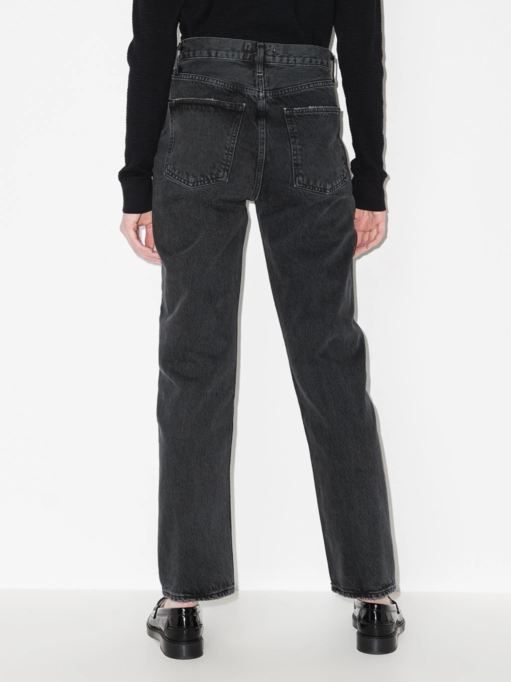 '90s Pinch Waist straight-leg jeans