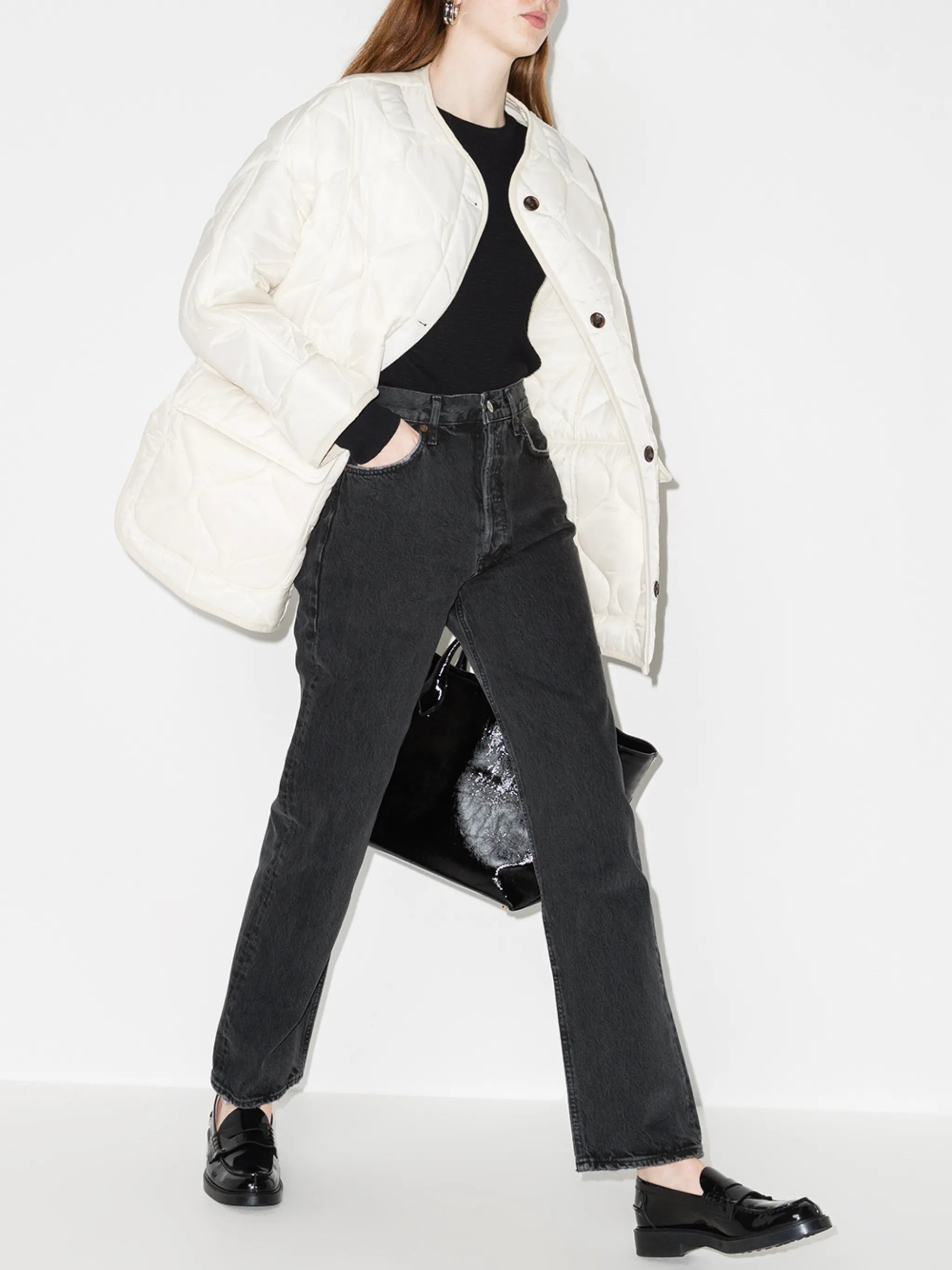 '90s Pinch Waist straight-leg jeans