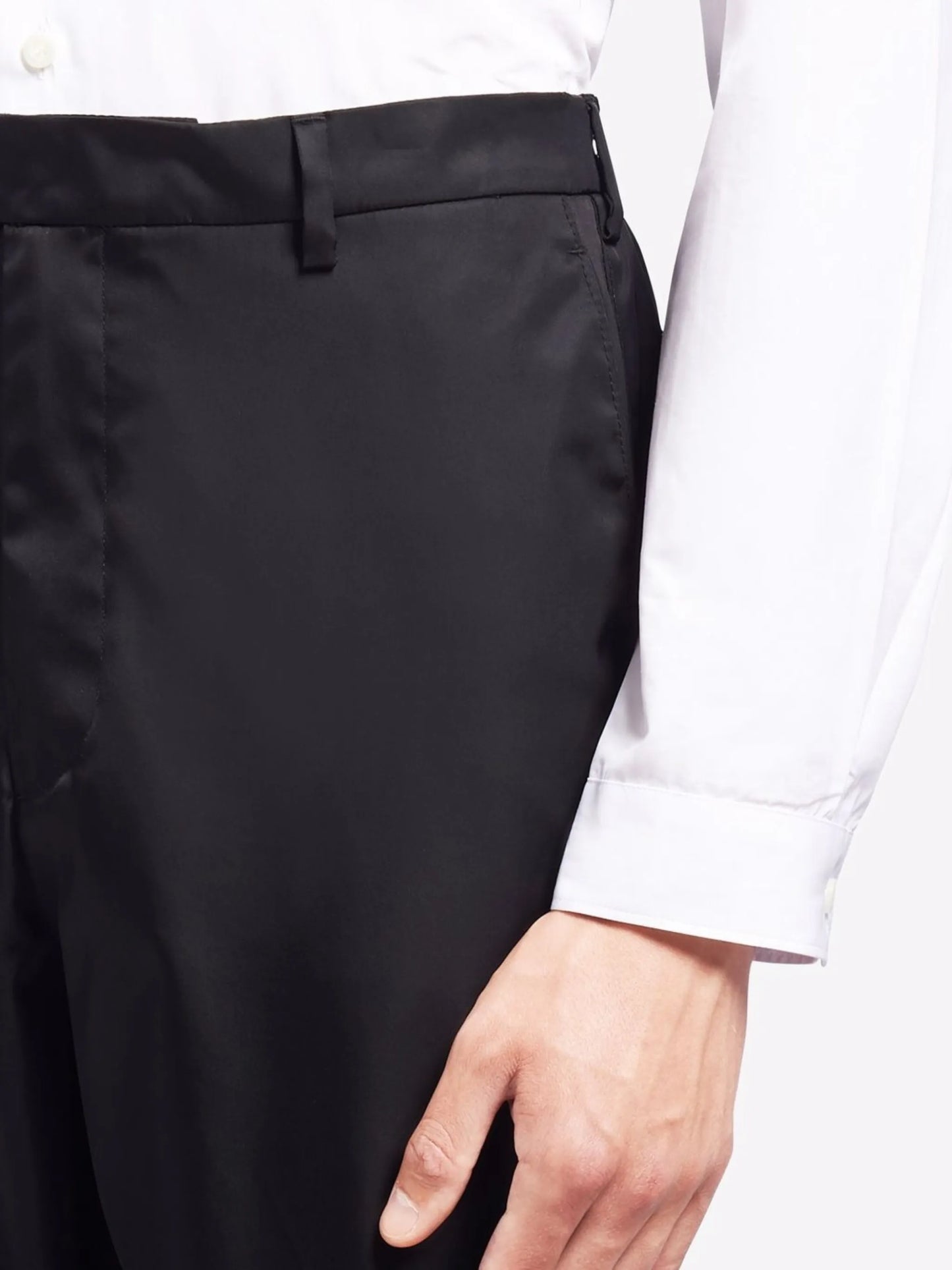Re-Nylon straight-leg trousers