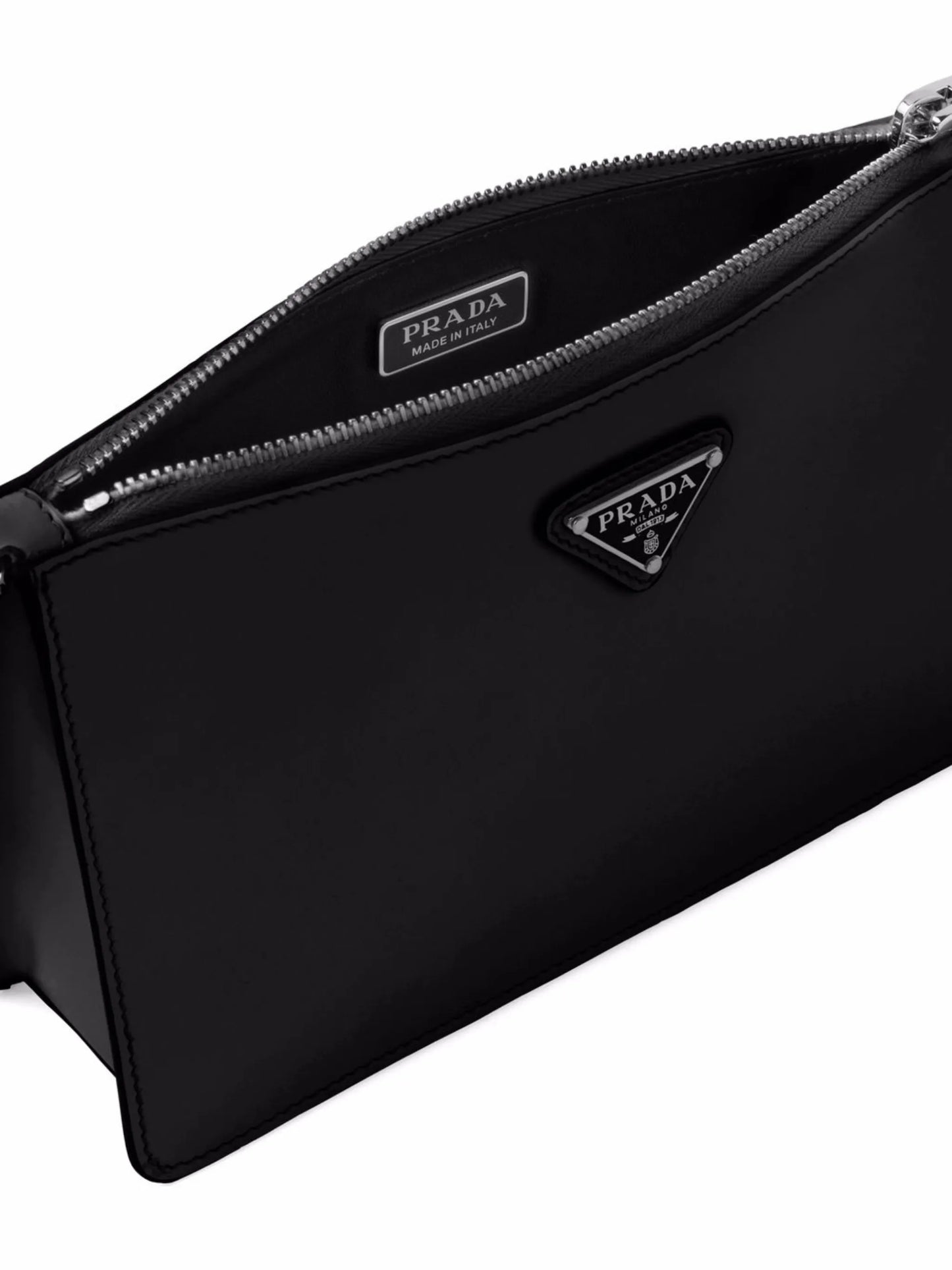 triangle plaque shoulder bag