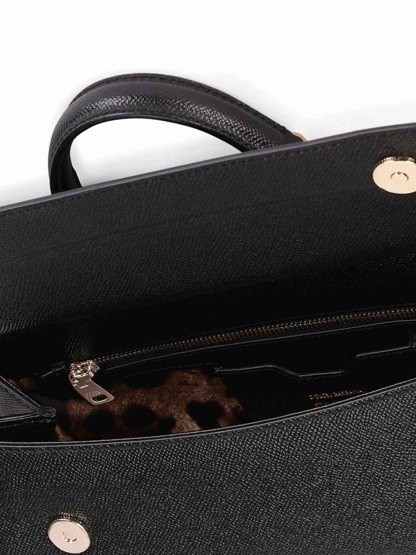 medium Sicily leather top-handle bag