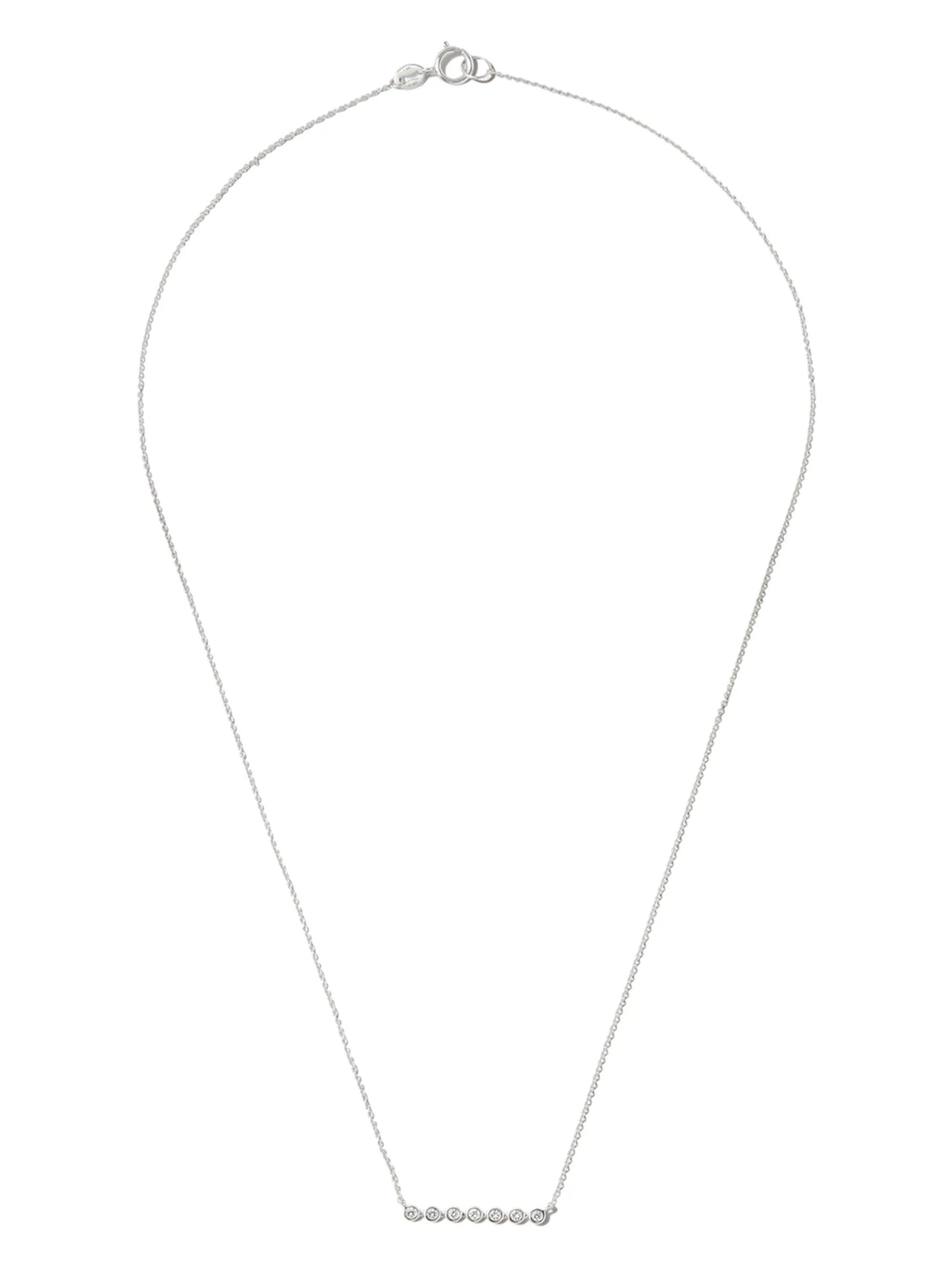 14kt white gold Lulu Jack diamond necklace