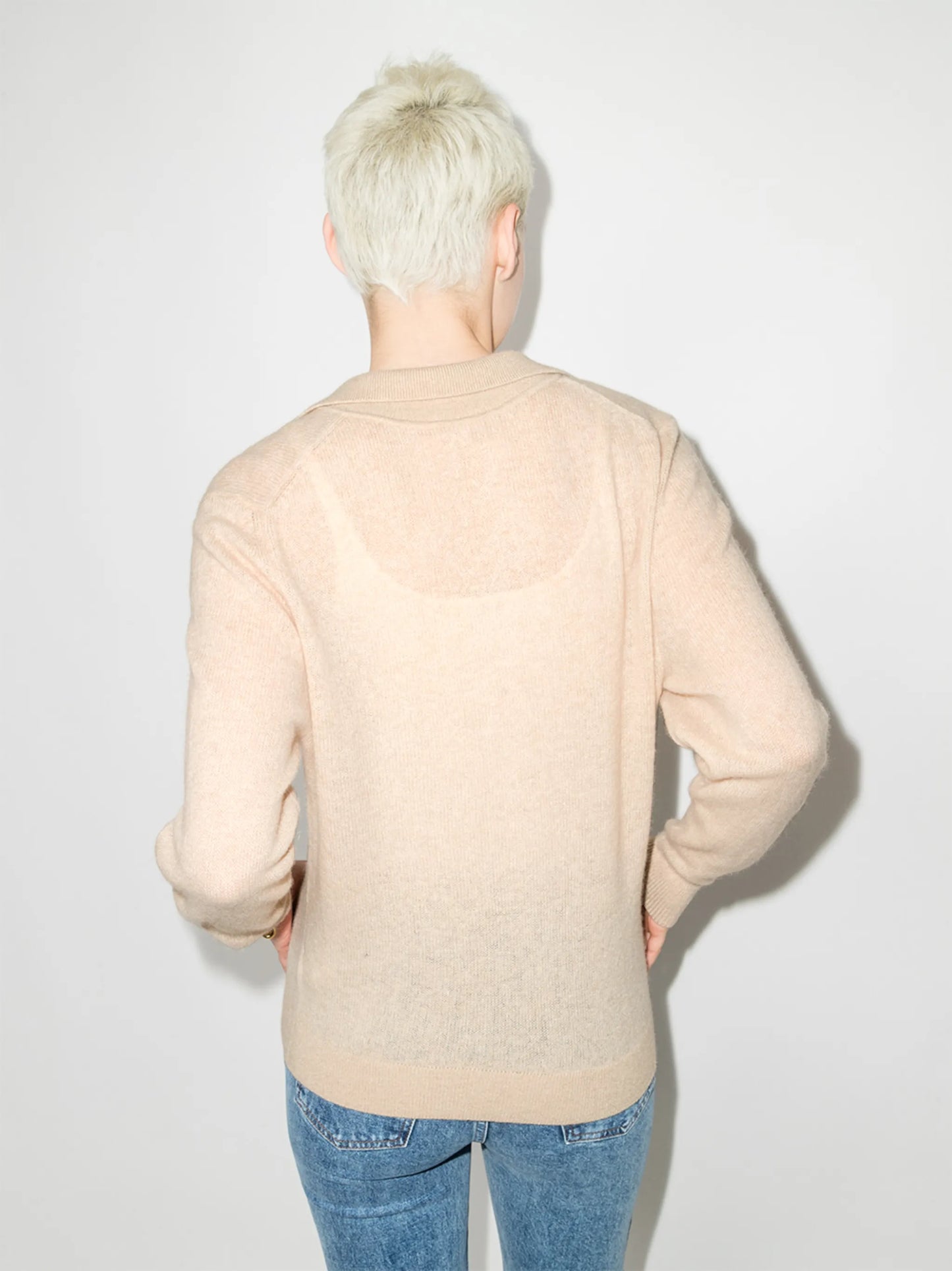 Jo stretch-cashmere jumper