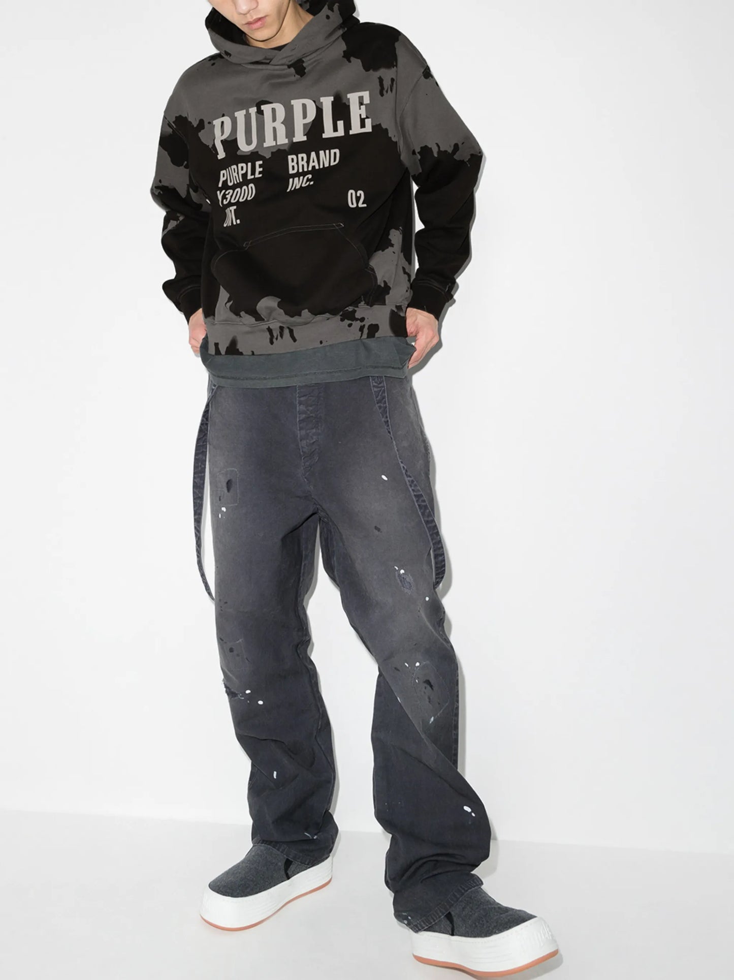 logo-print long-sleeve hoodie