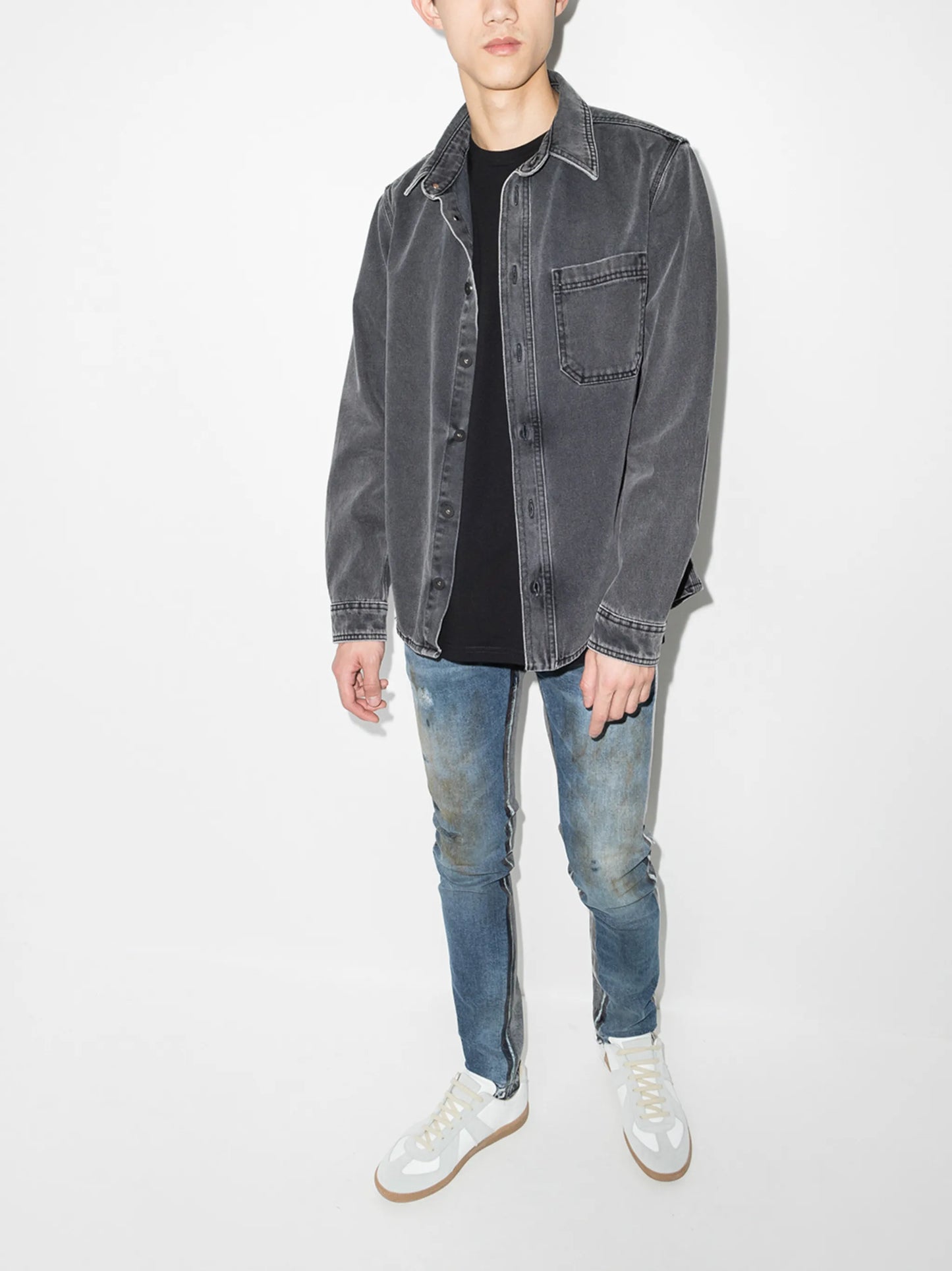 Framis frayed skinny jeans