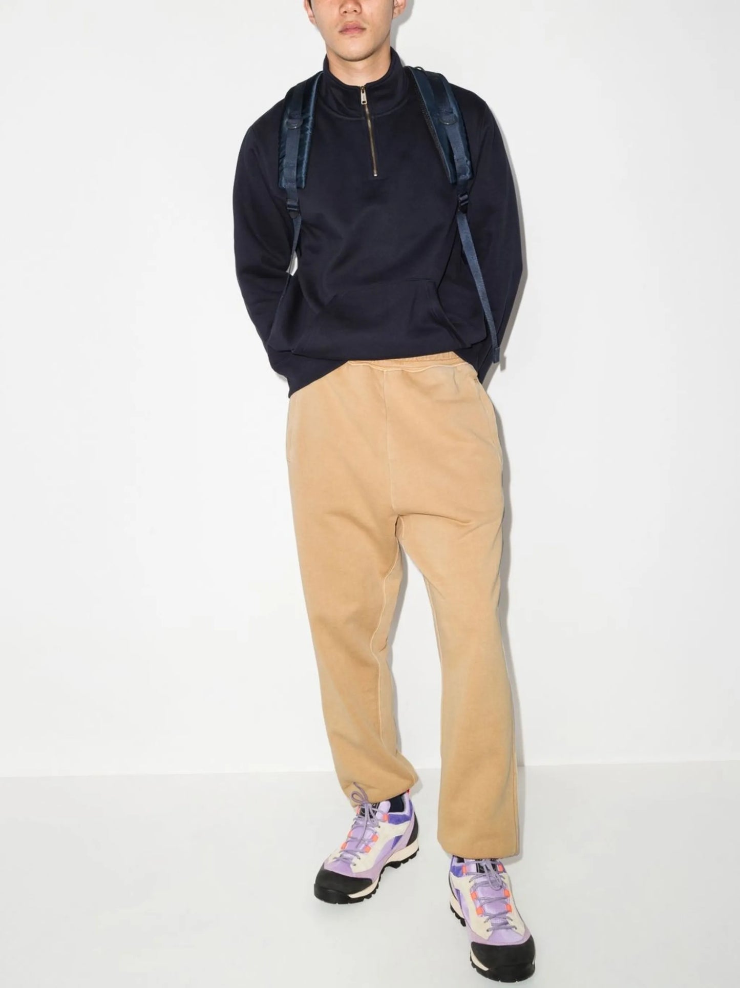 Nelson rear logo-patch track pants
