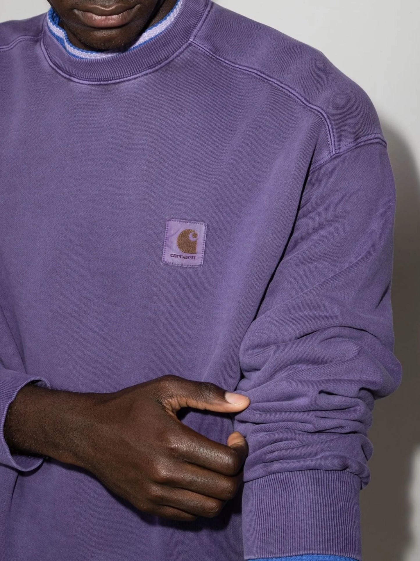 Nelson logo-patch sweatshirt