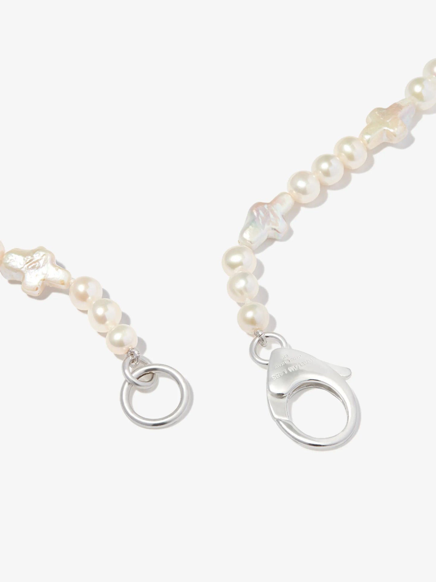beaded pearl necklace