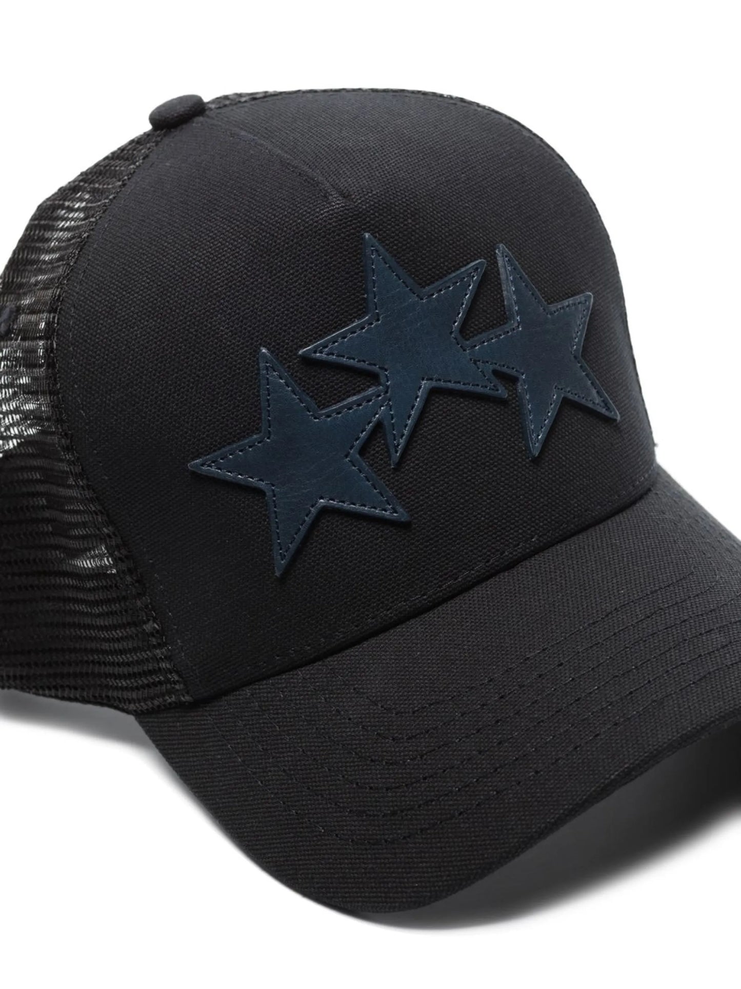 star-patch trucker cap