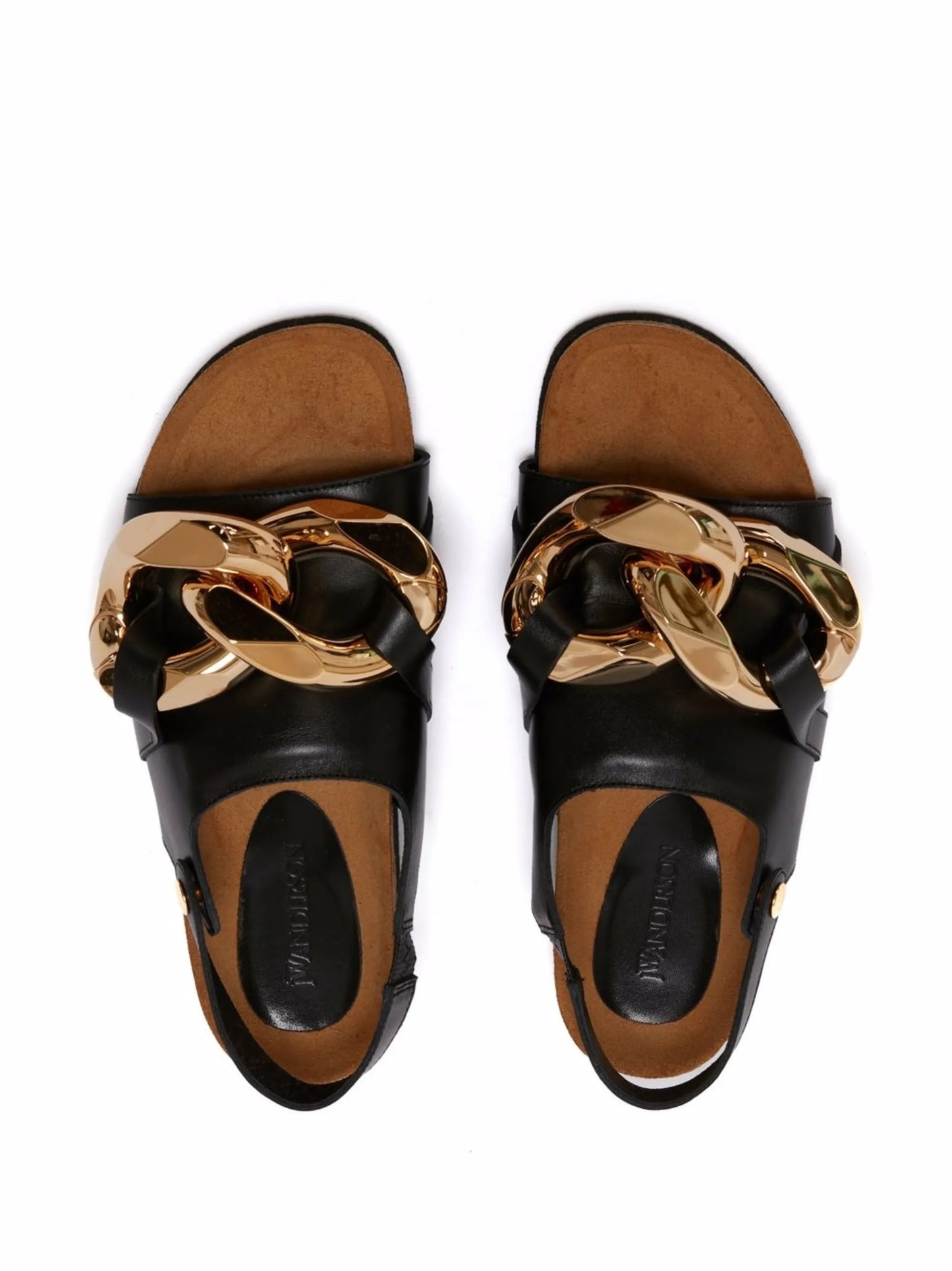 Chain flat sandals