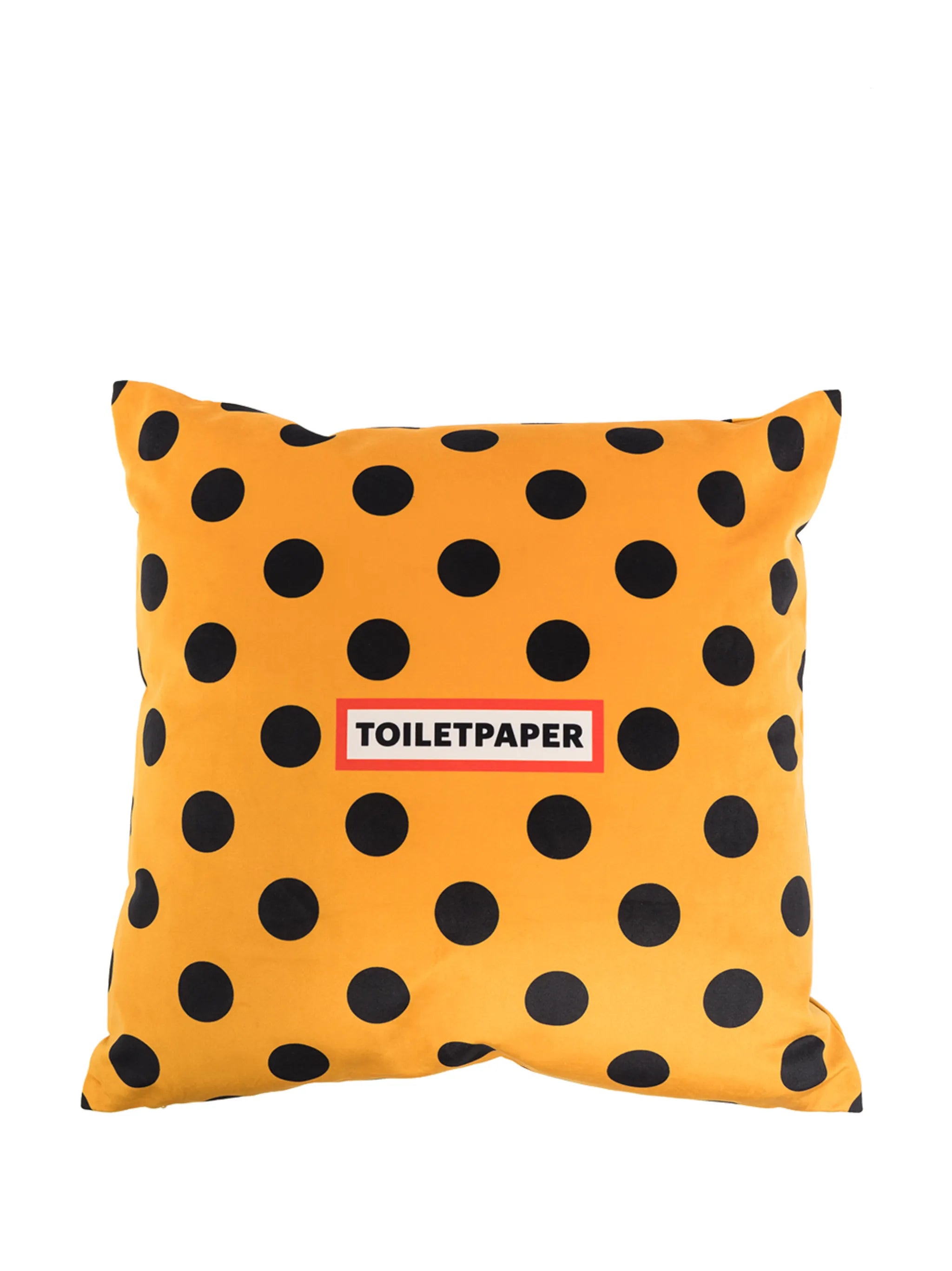polka dot lip print cushion (50x50cm)