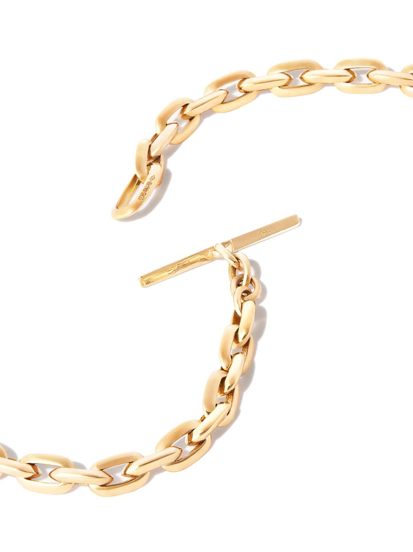 18kt yellow gold Chubby necklace