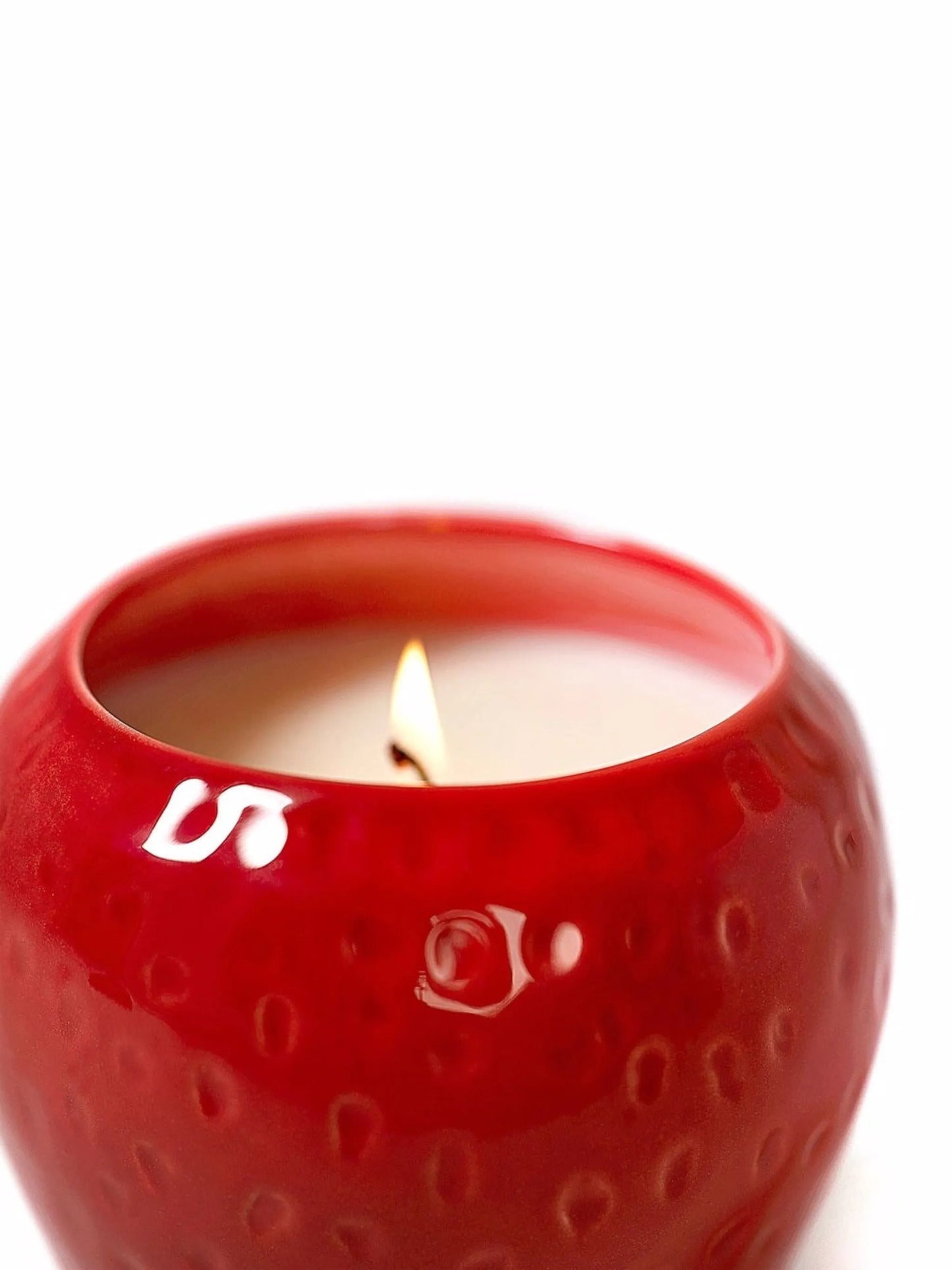 Strawberry candle
