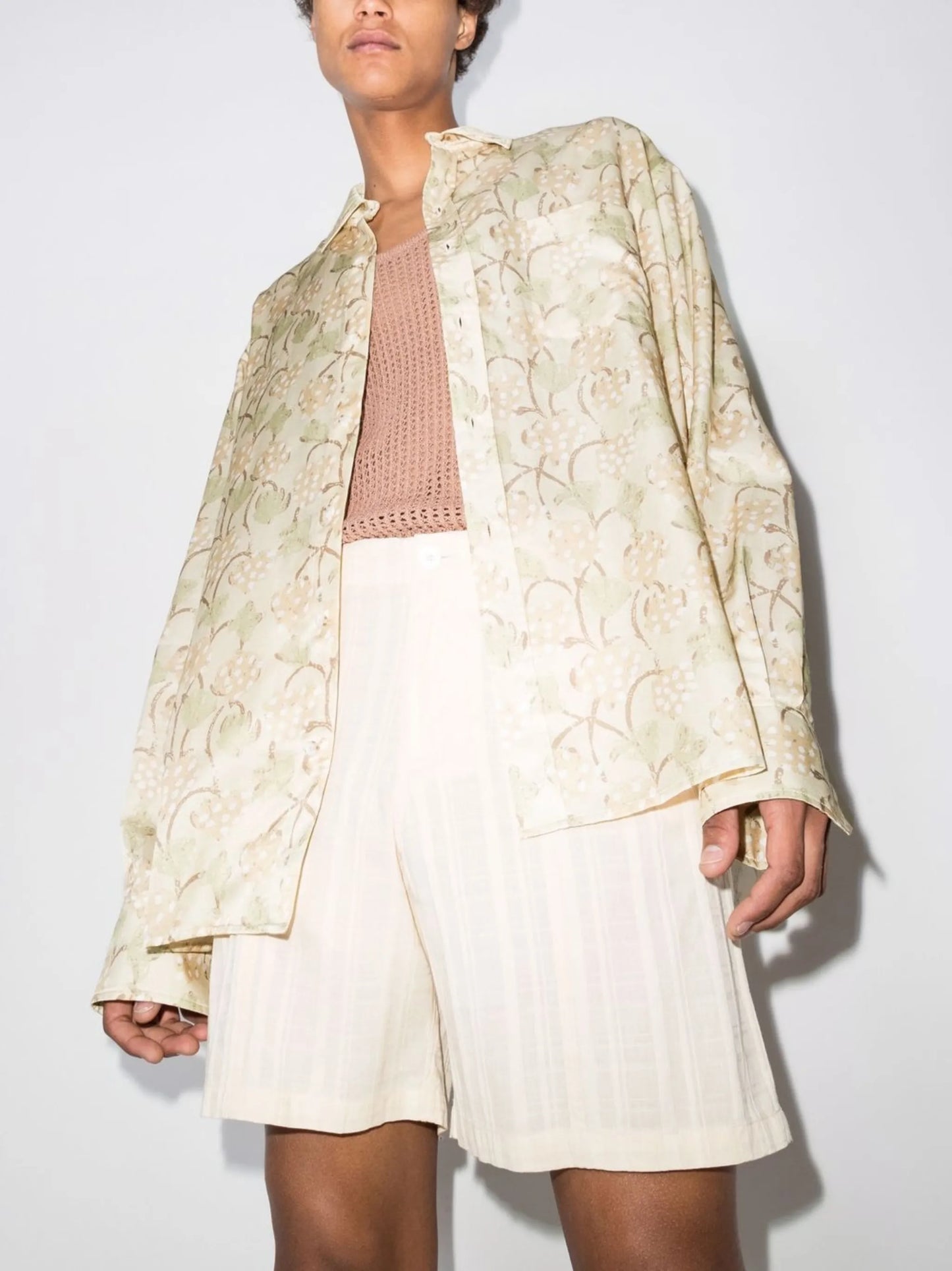 Roman Vine-print shirt