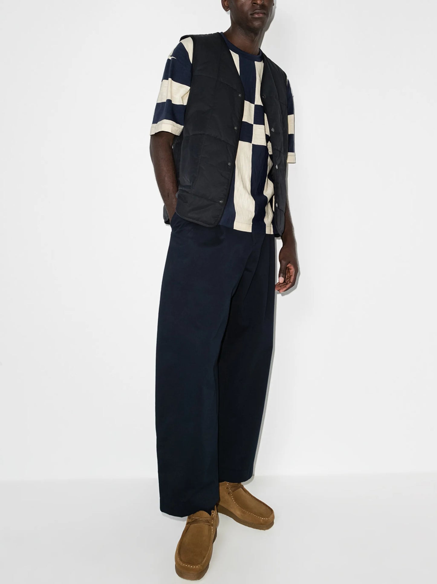 Hacienda colour-block T-shirt