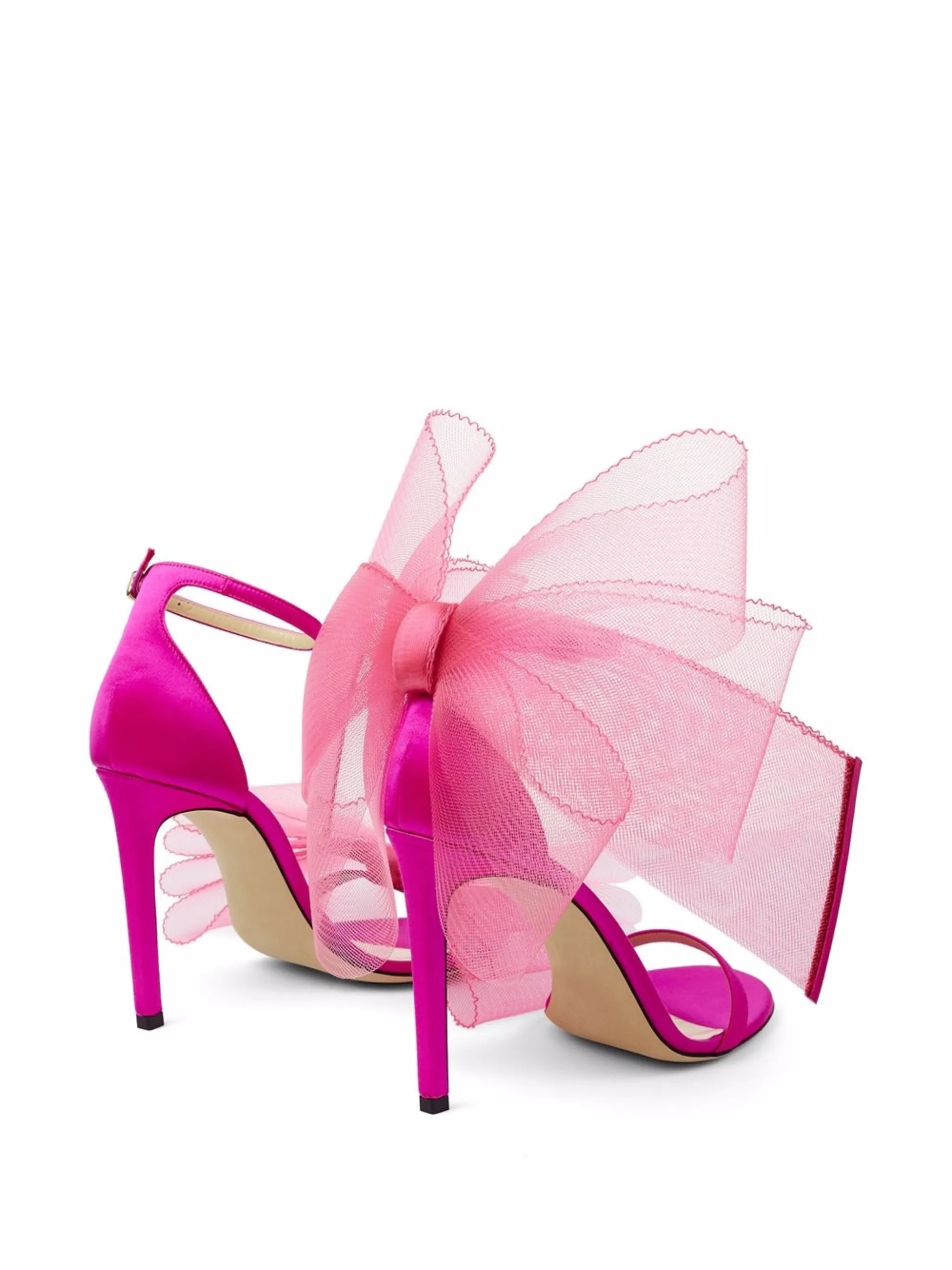 100mm Aveline asymmetric sandals