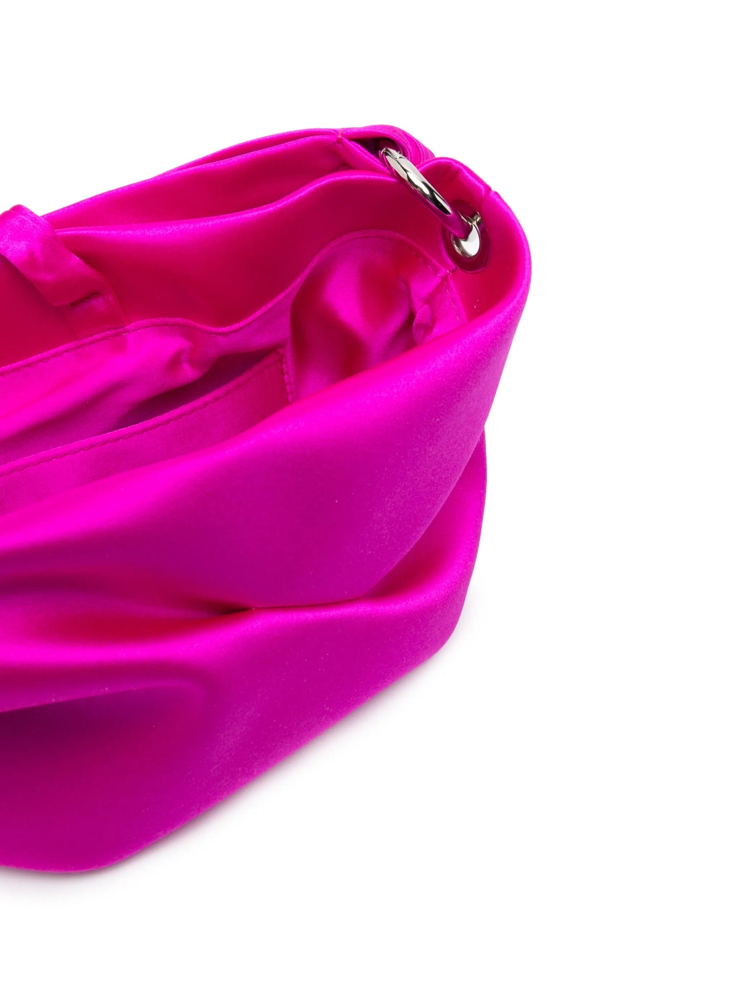 Bonny satin-finish tote bag