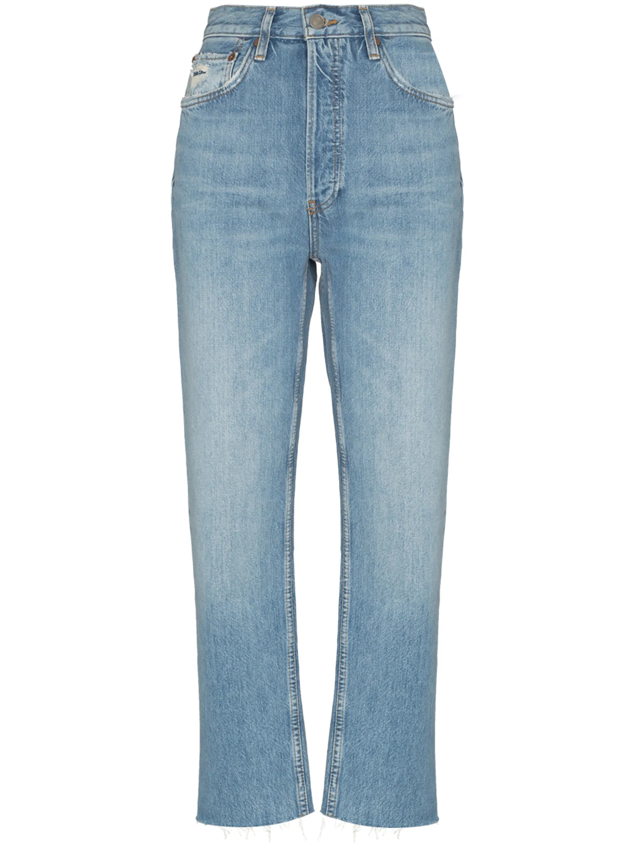 '70s Stone Pipe straight-leg jeans
