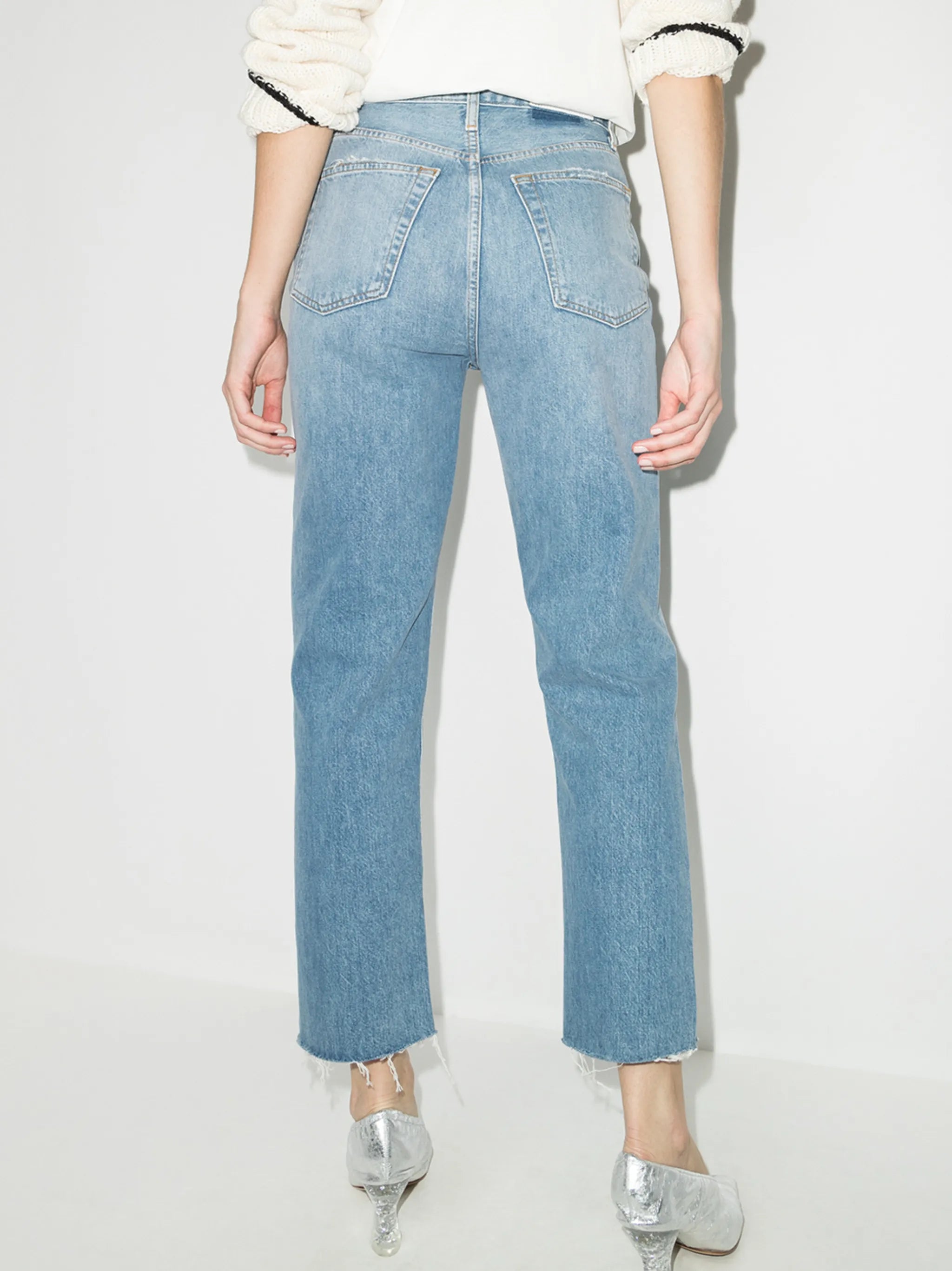 '70s Stone Pipe straight-leg jeans