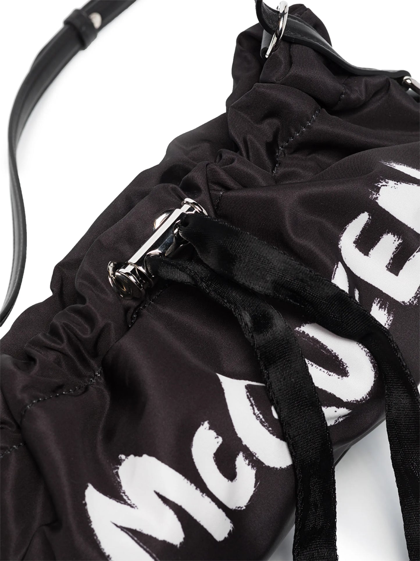 mini Bundle drawstring crossbody bag