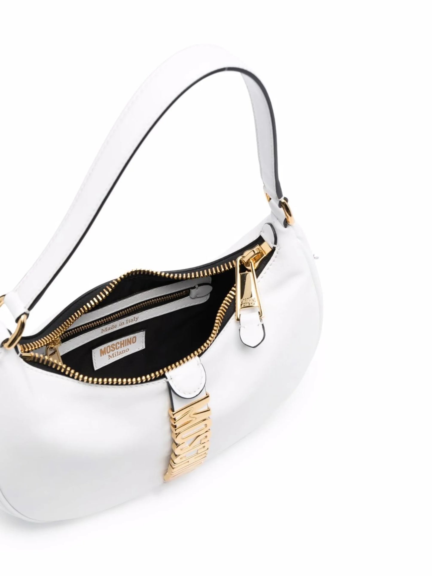 logo plaque shoulder bag