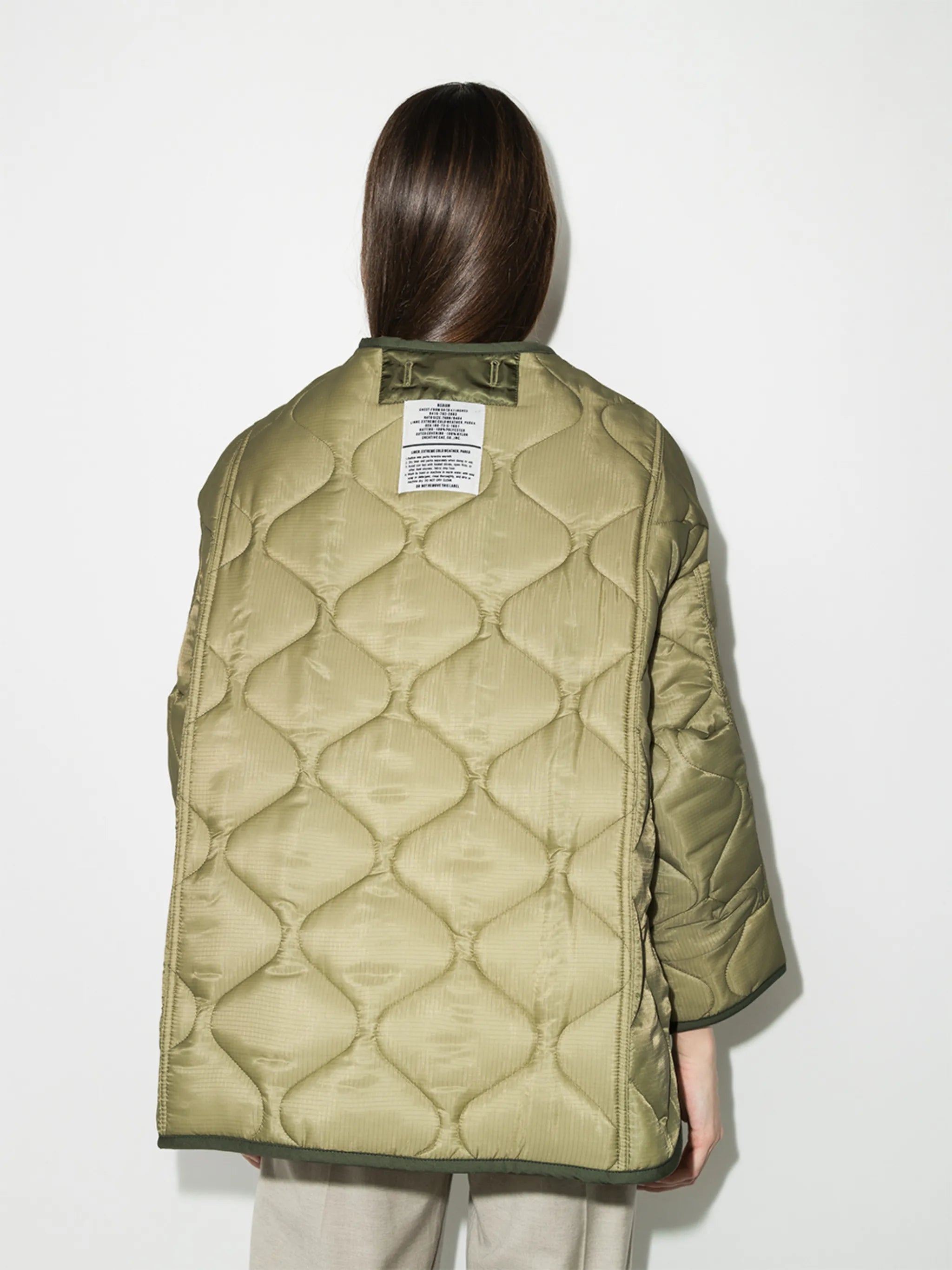 Teddy oversized quilted jacket