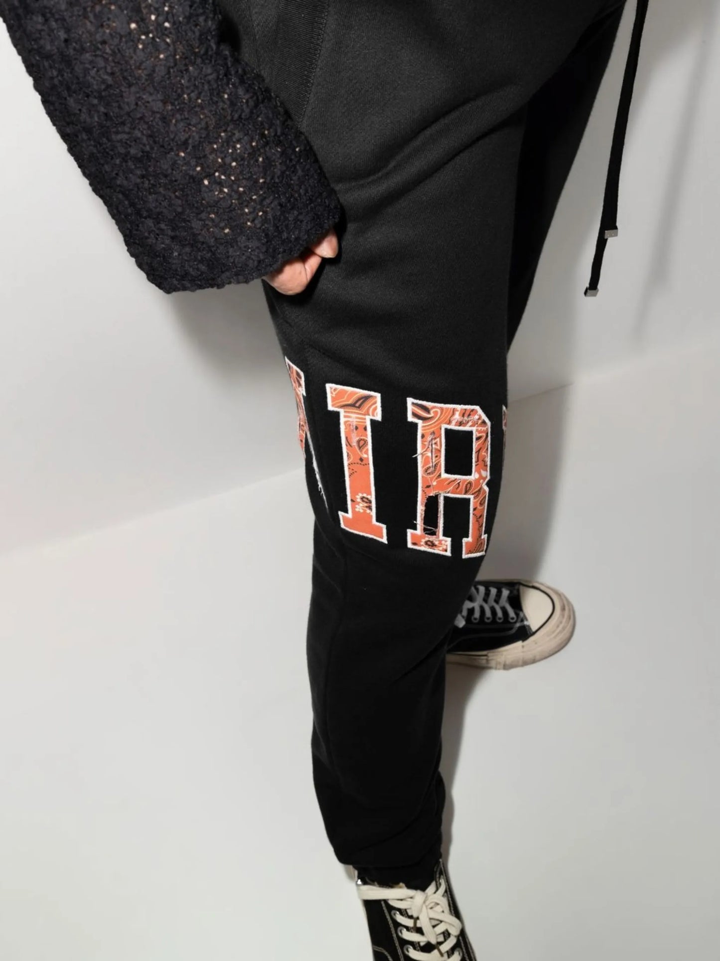 bandana logo track pants