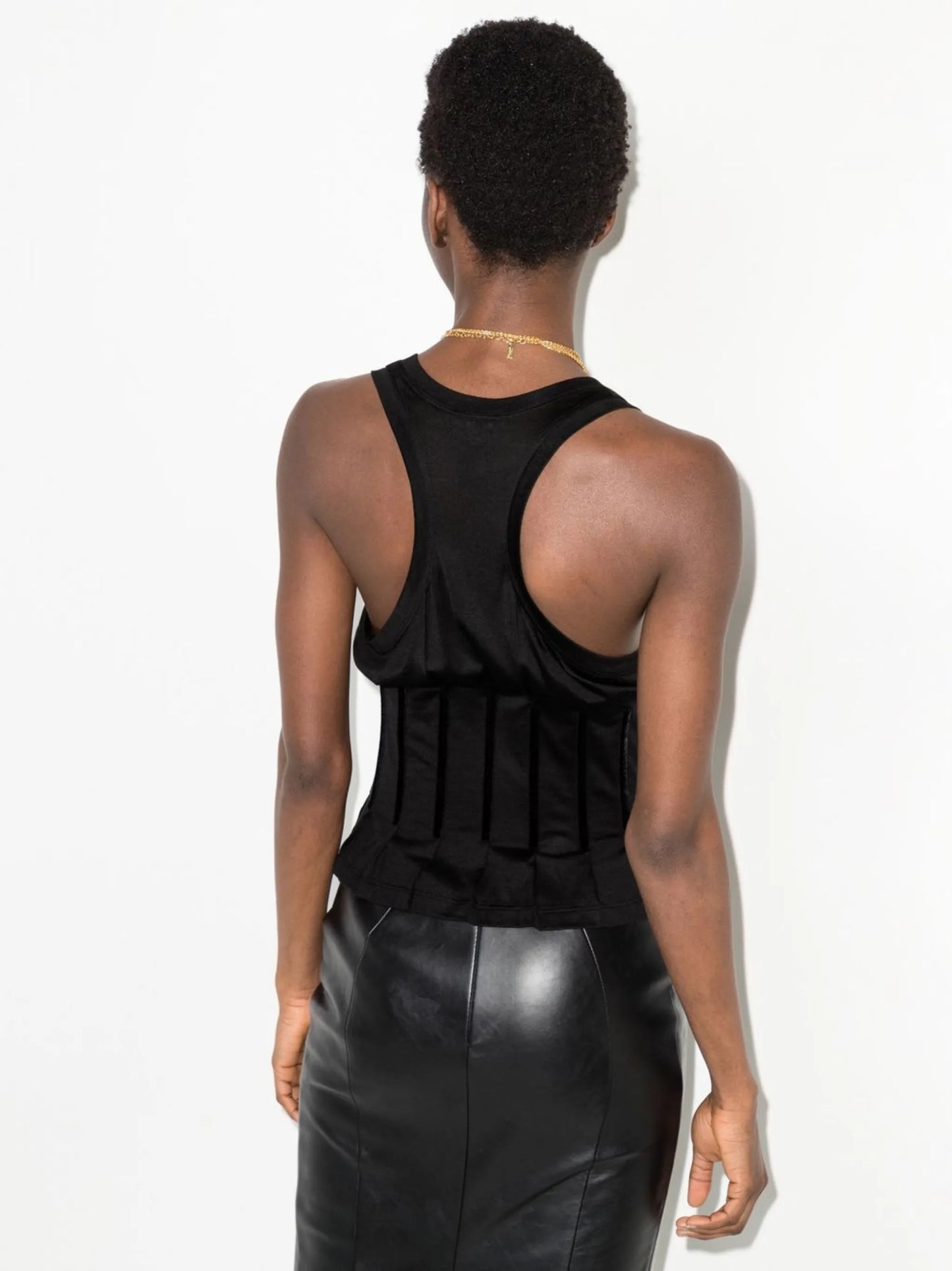 scoop-neck tank top