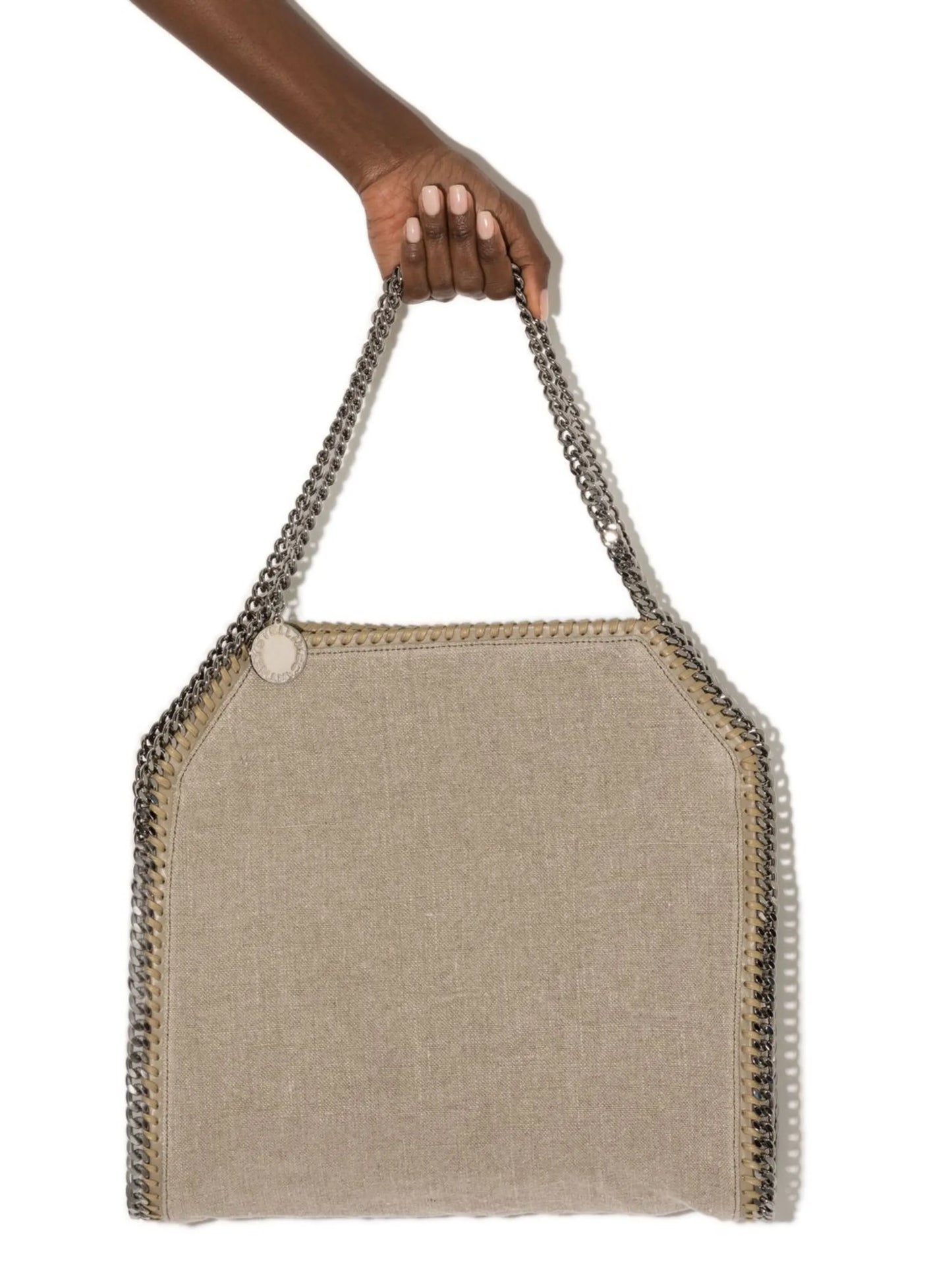 Falabella linen tote bag