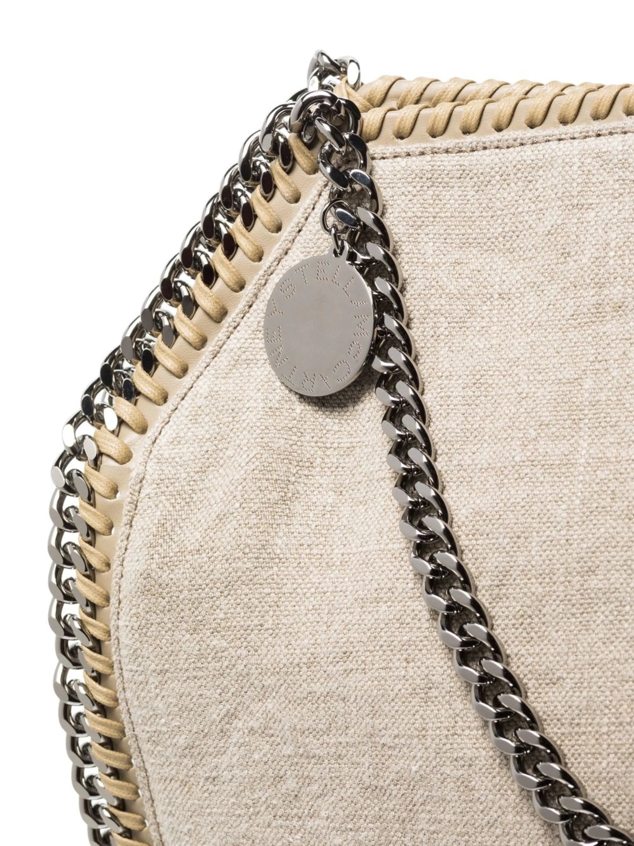 Falabella linen tote bag