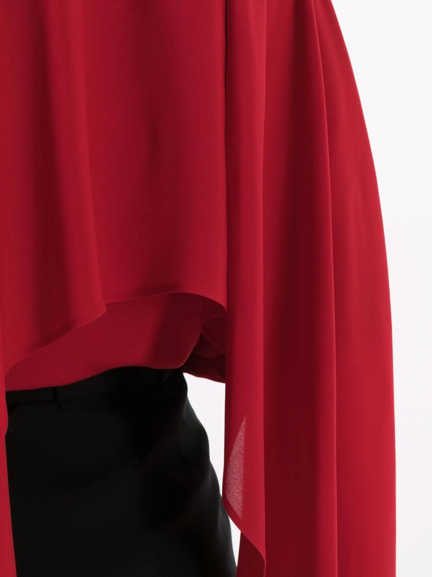 high-low panel shirt