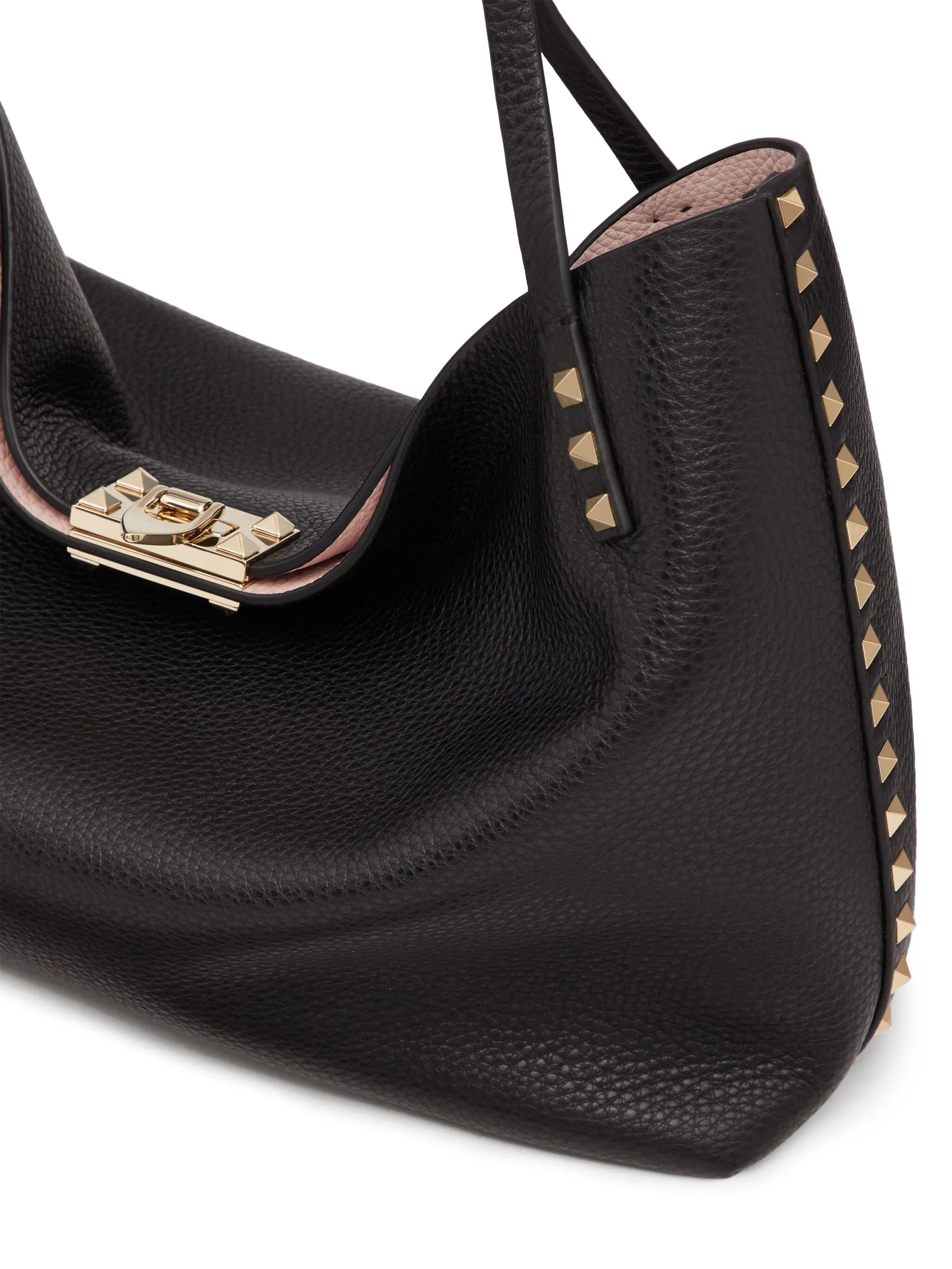 medium Rockstud-embellishment tote bag