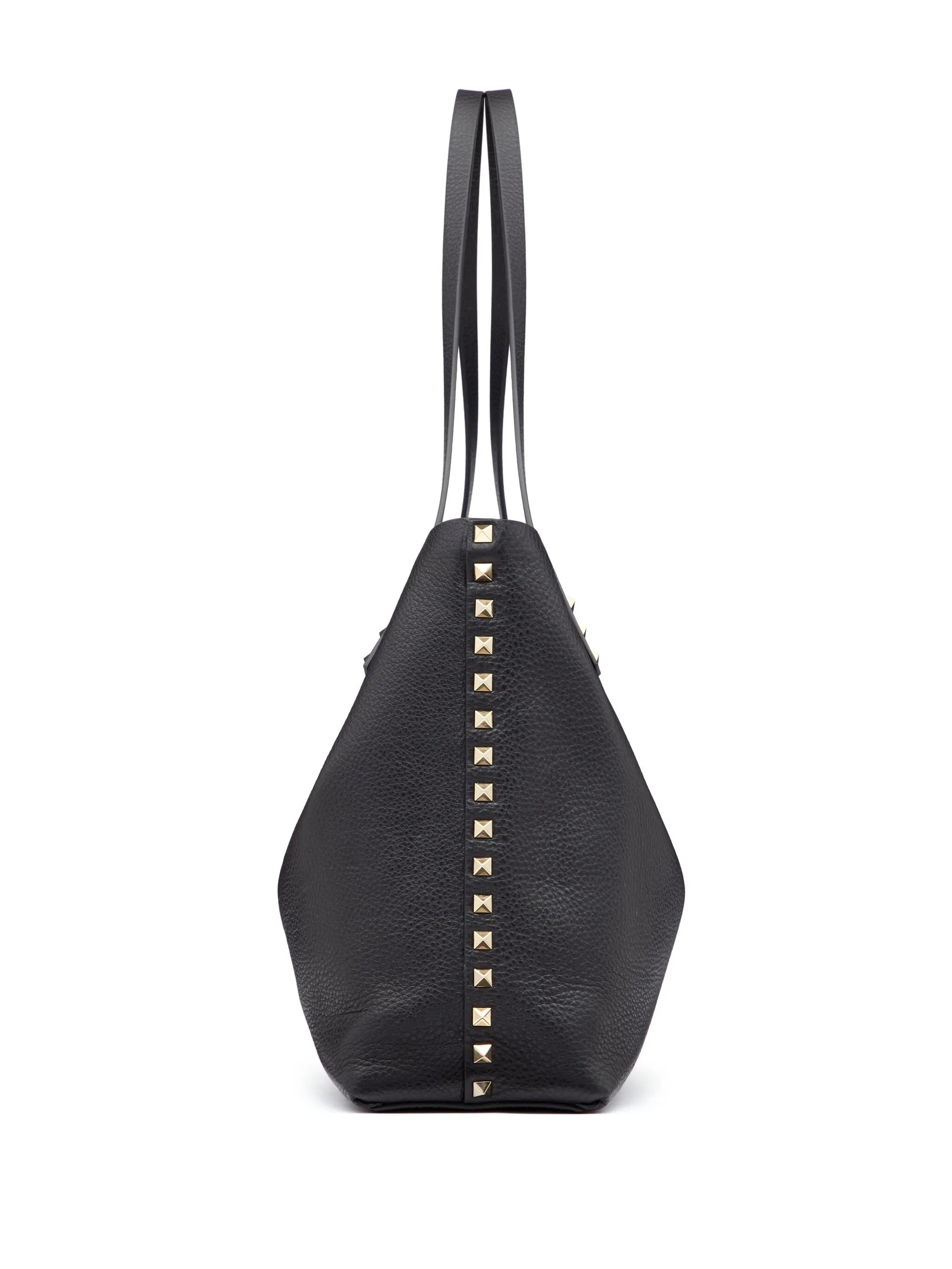 medium Rockstud-embellishment tote bag