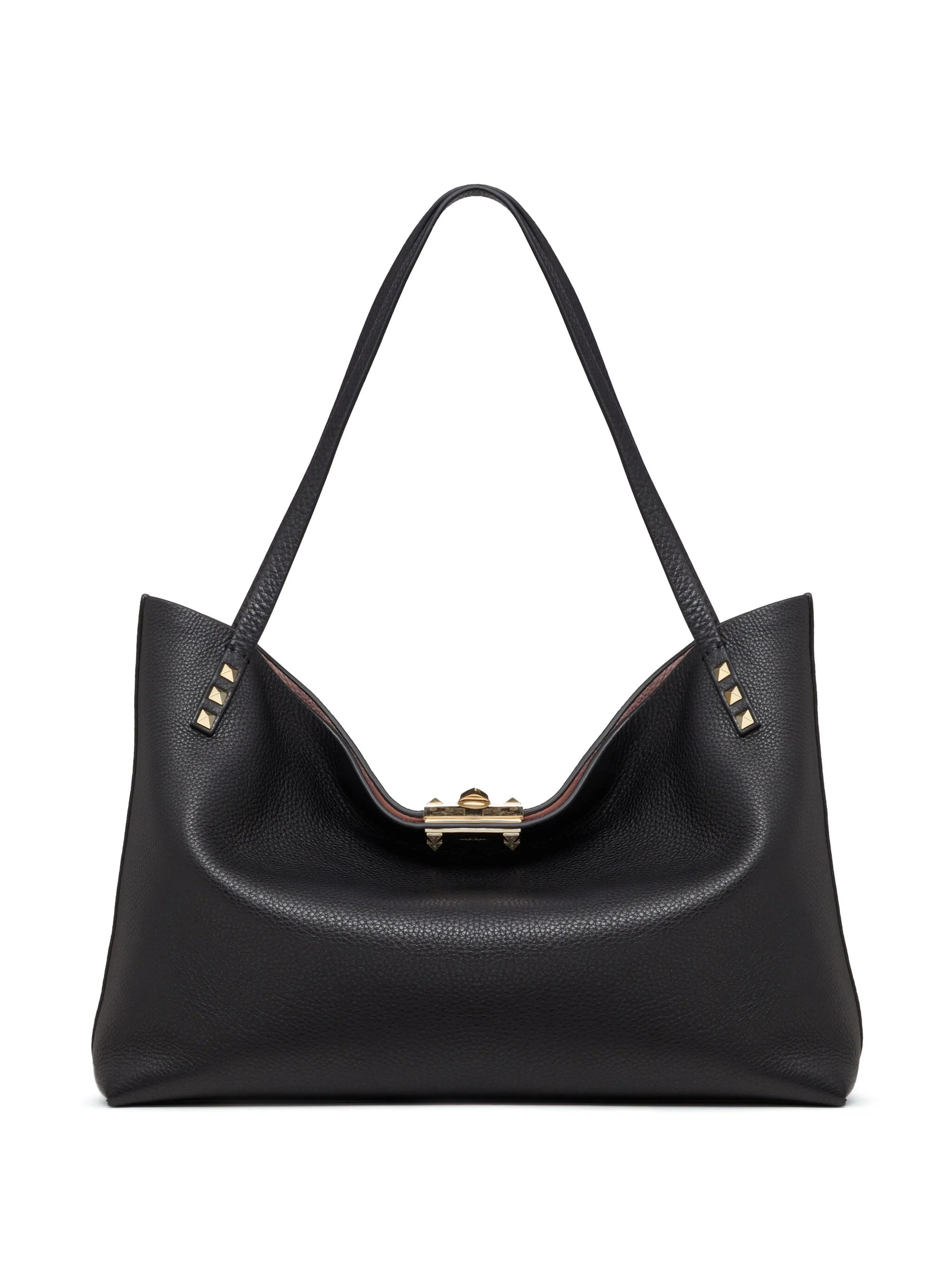 medium Rockstud-embellishment tote bag