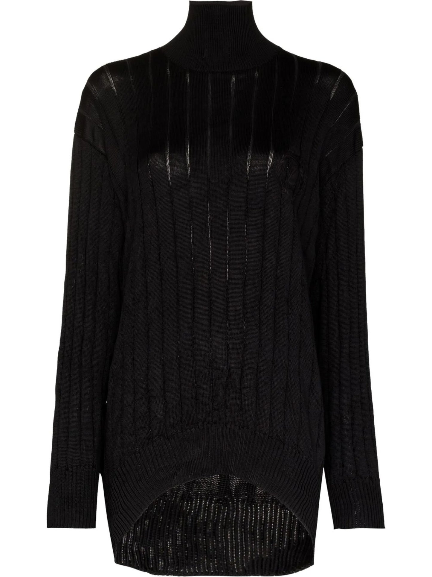 rib-knit jumper