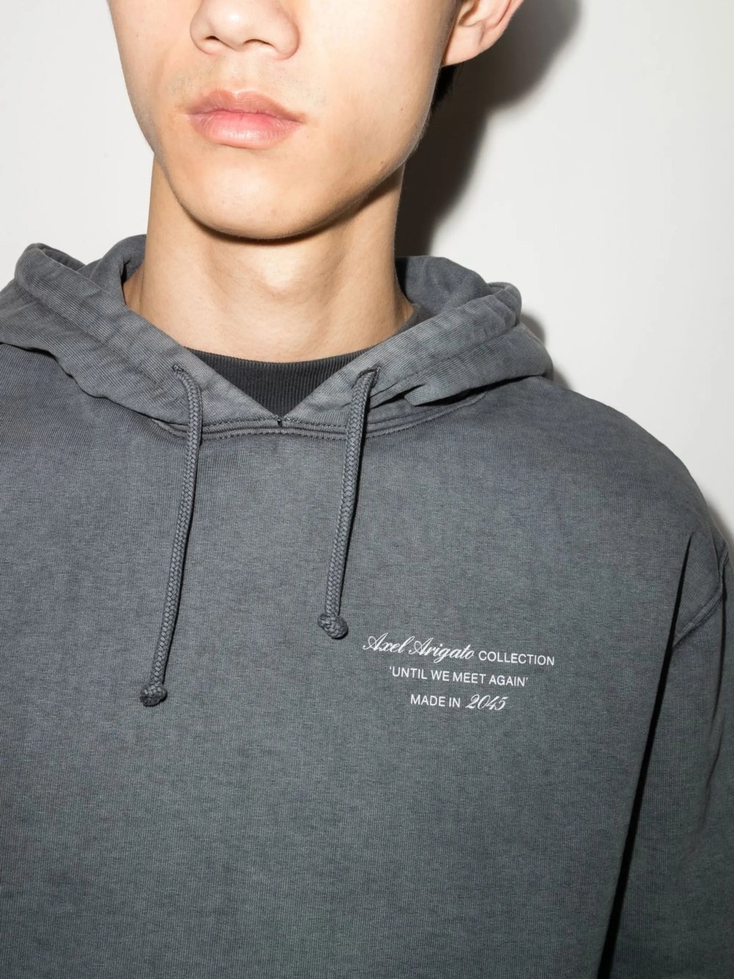 Reunited drawstring hoodie