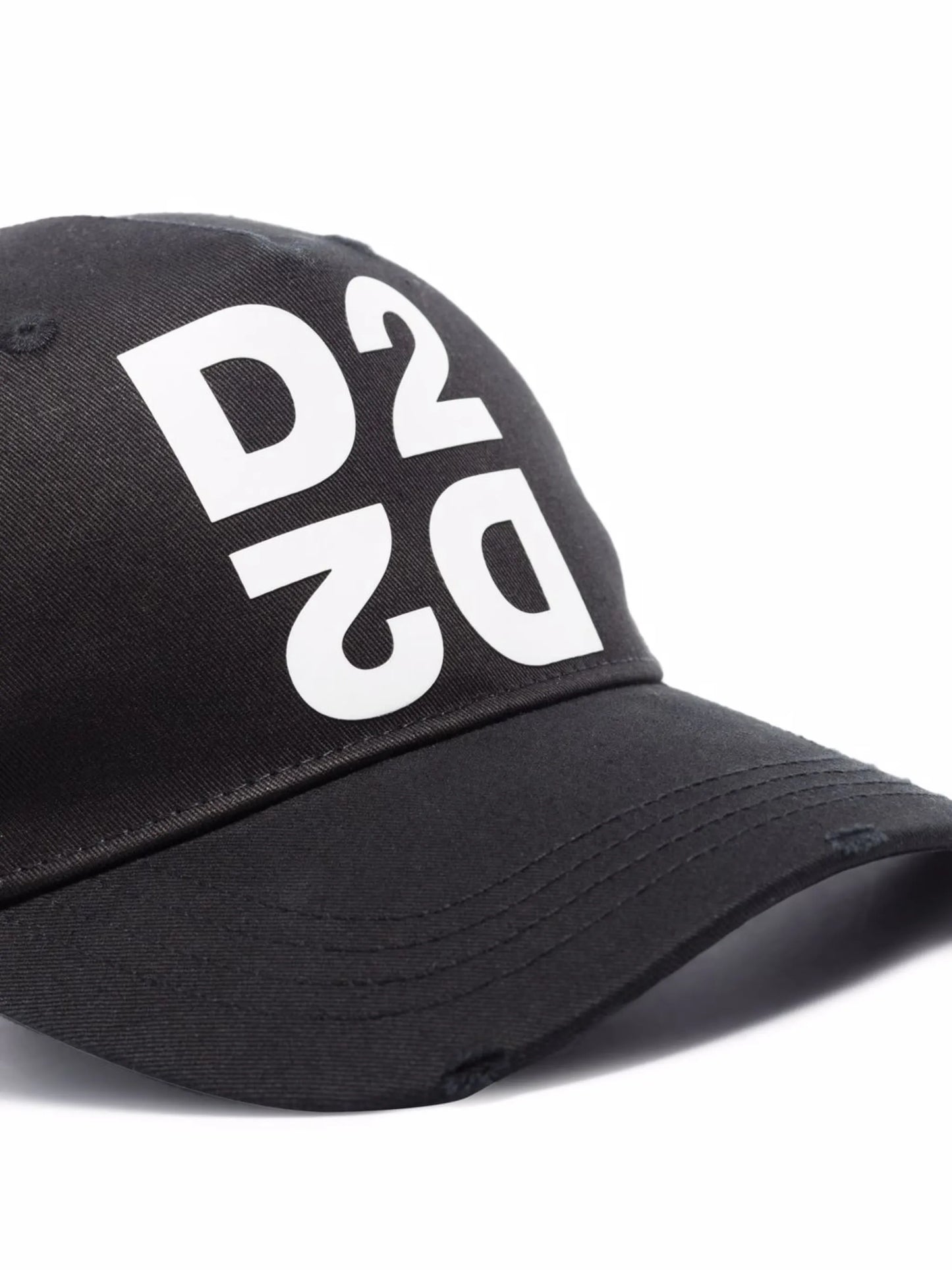 logo-print cotton cap