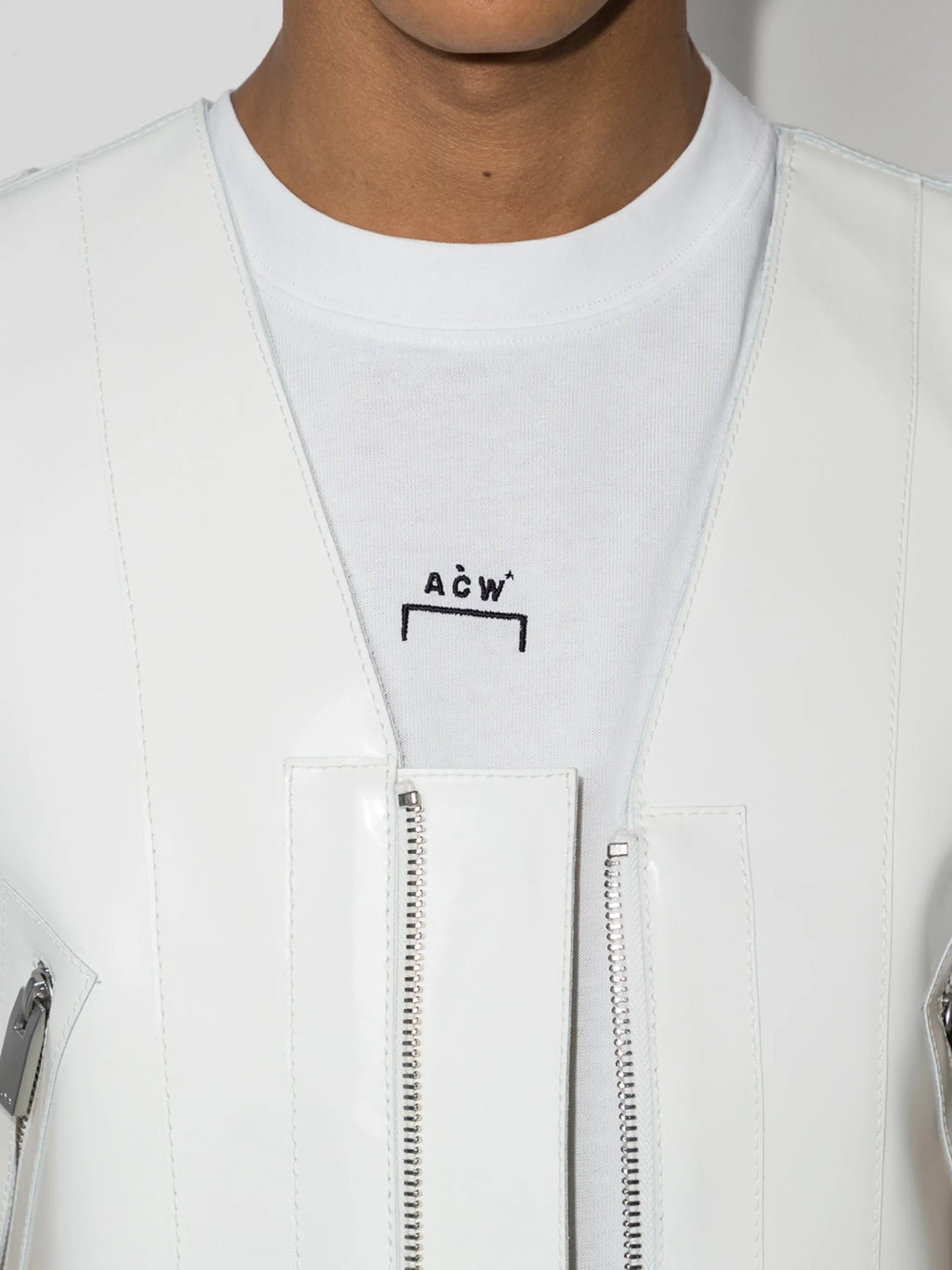 rear graphic-print T-shirt