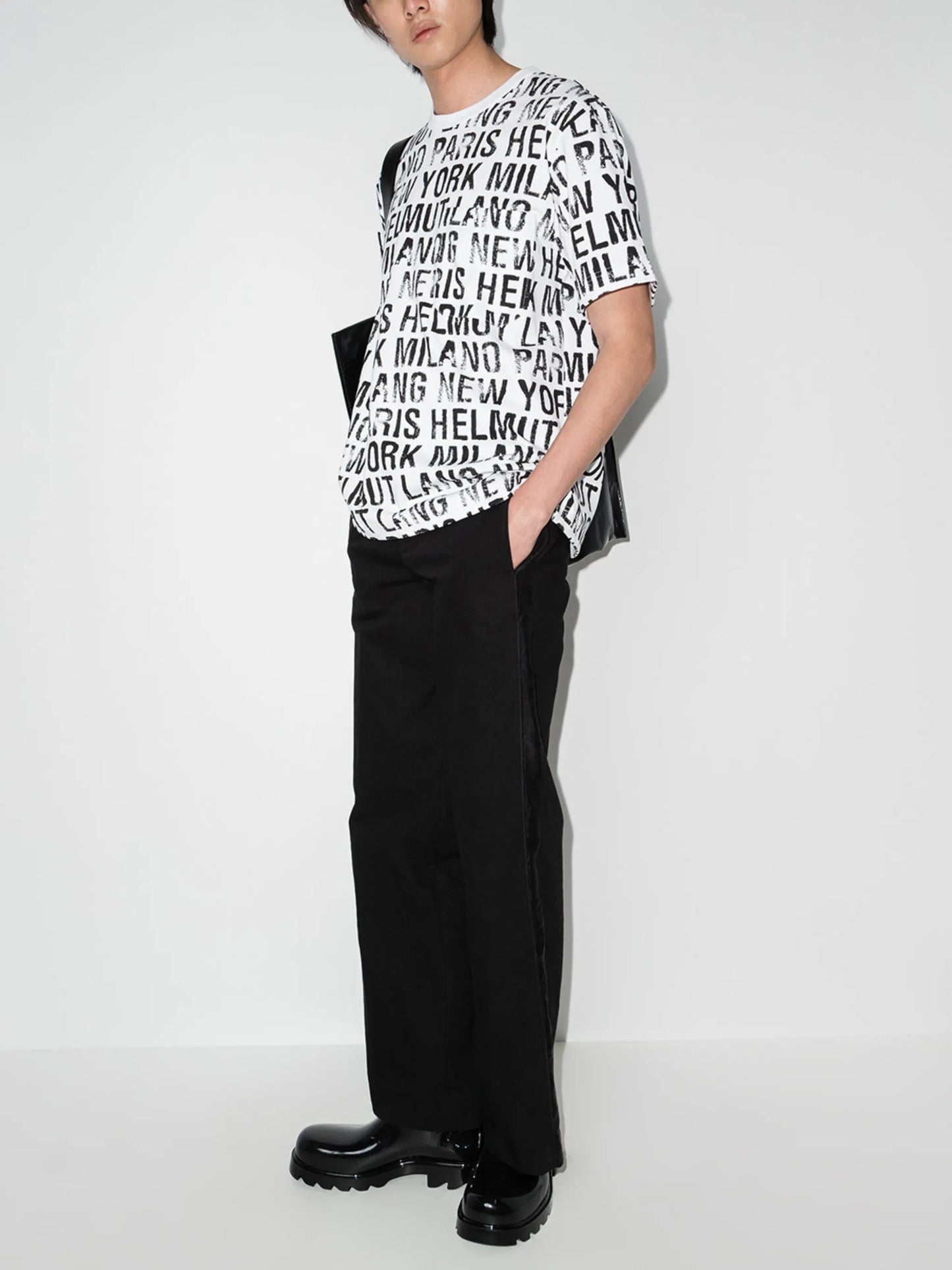 all-over logo cotton T-shirt