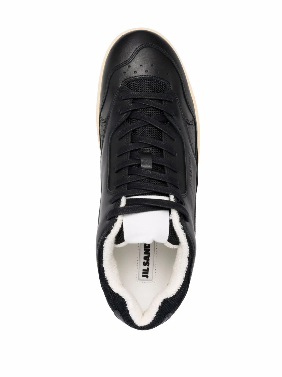 logo-embossed low-top sneakers