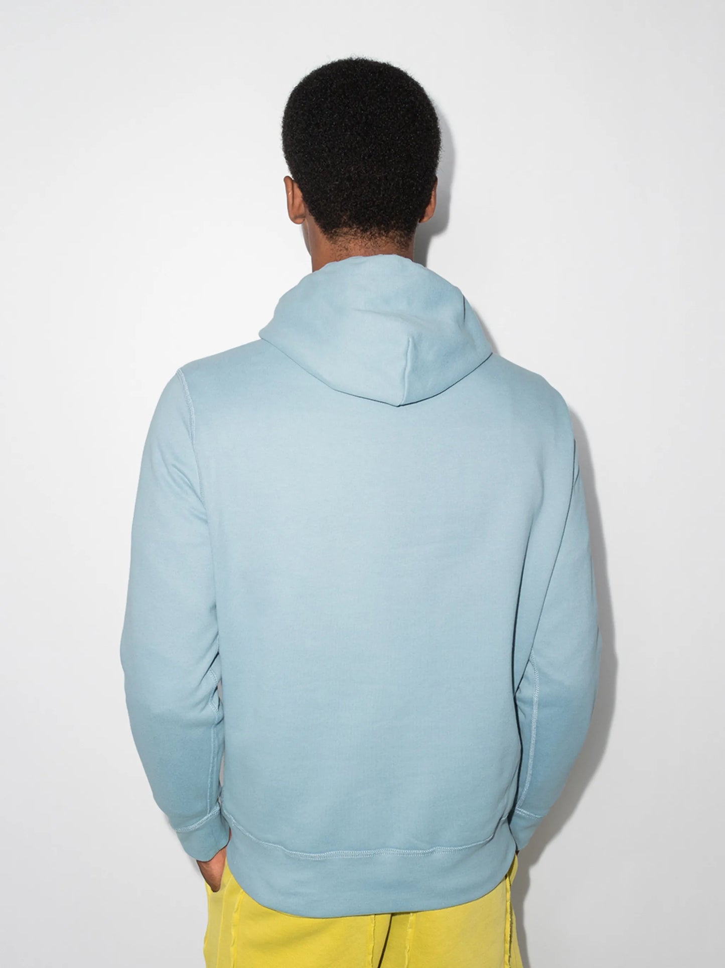 logo-embroidered hoodie