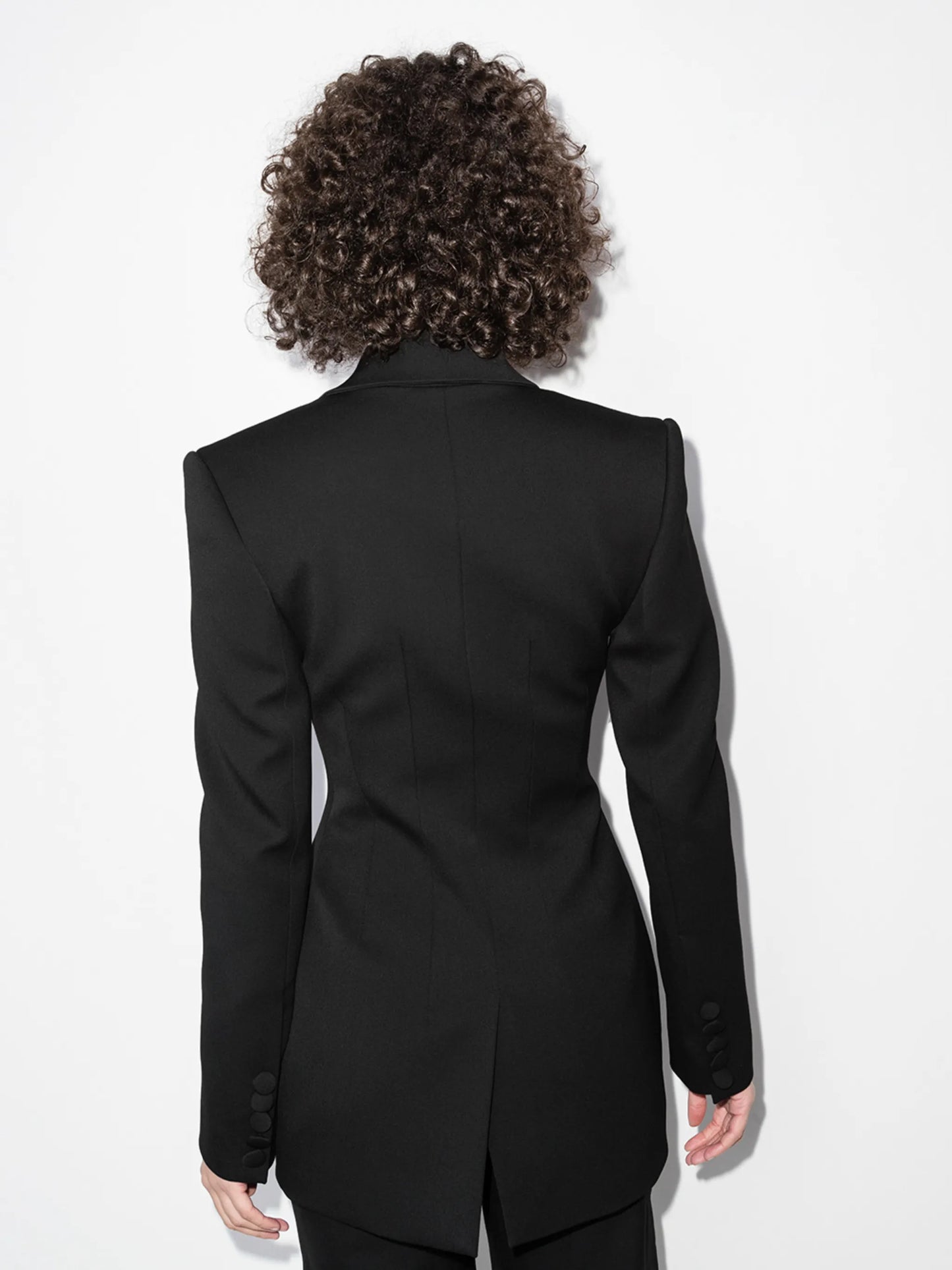 single-breasted tailored blazer