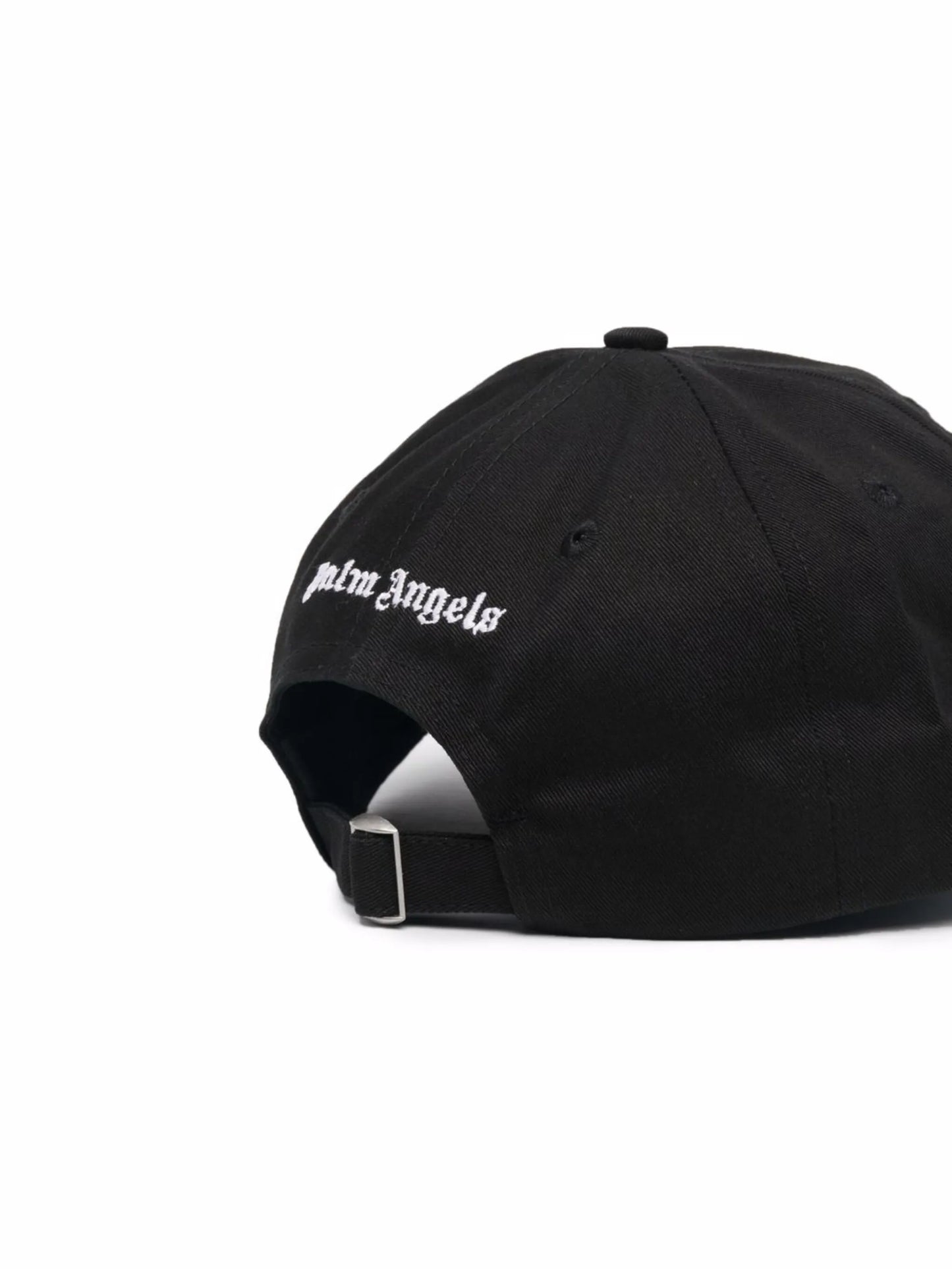 logo-embroidered cotton cap