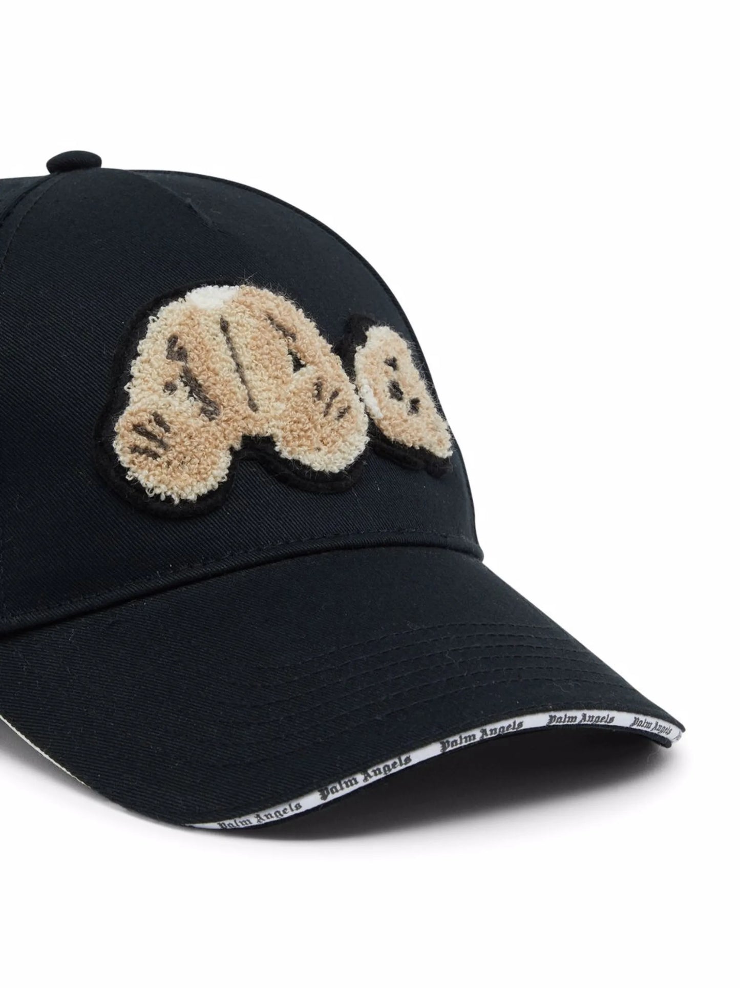 Teddy Bear-appliqué cap