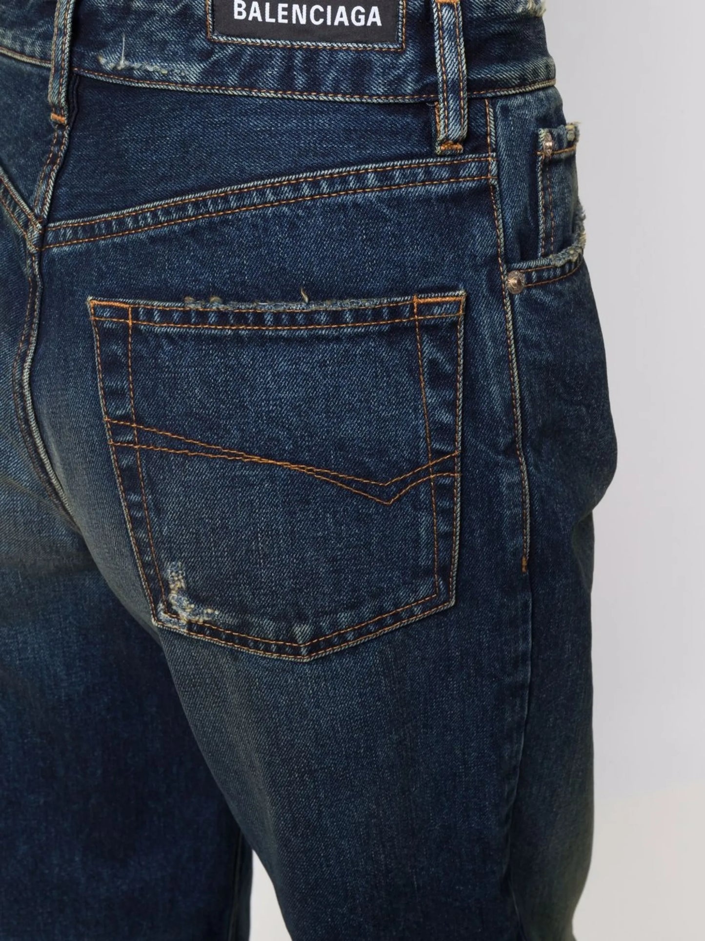 cropped wide-leg jeans