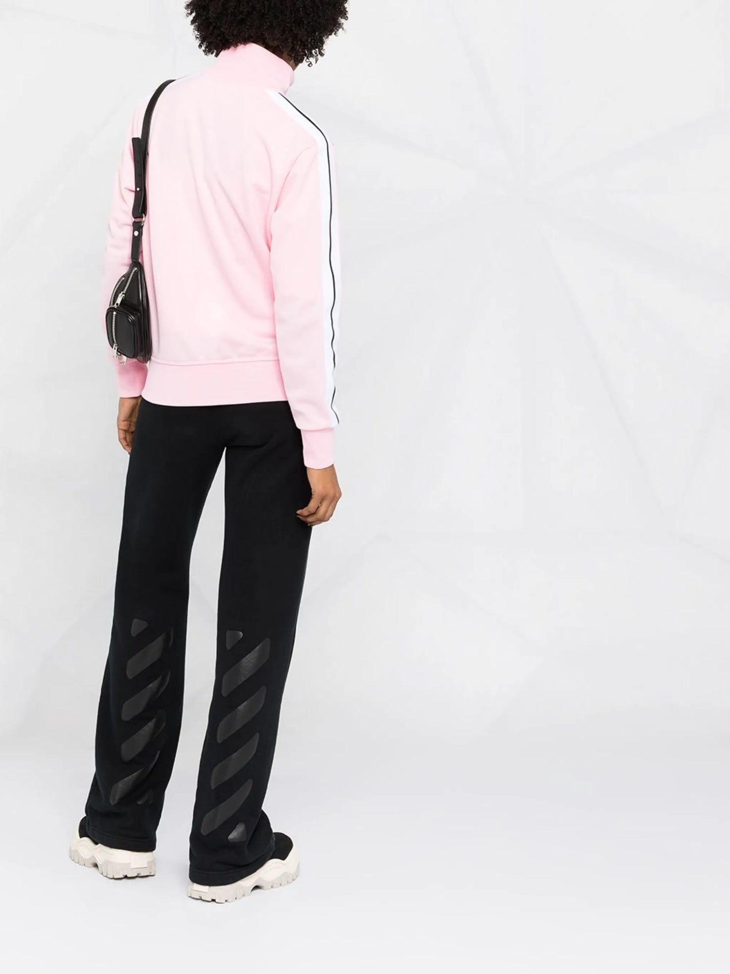 logo-print track jacket