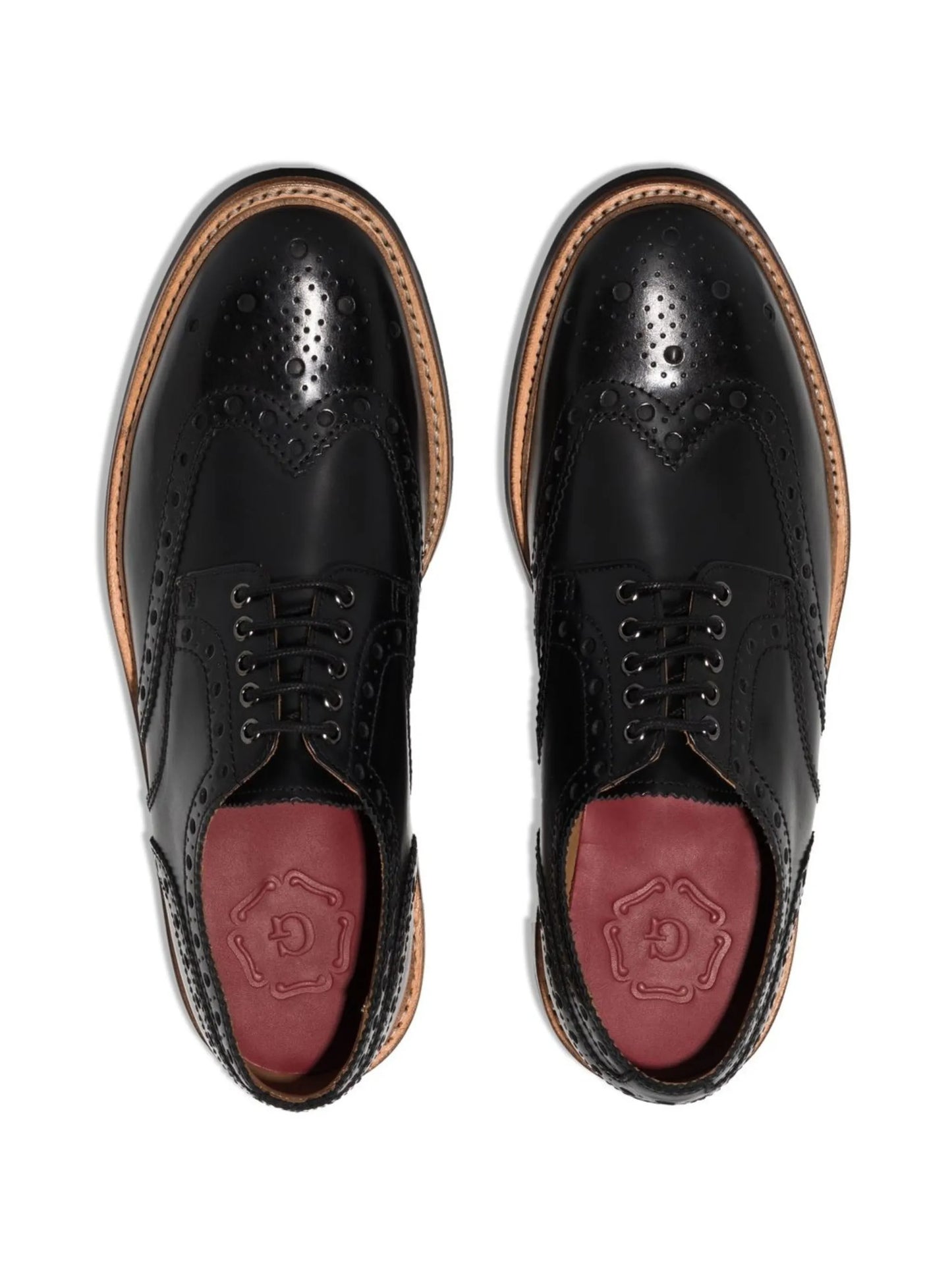 Archie lace-up leather brogues