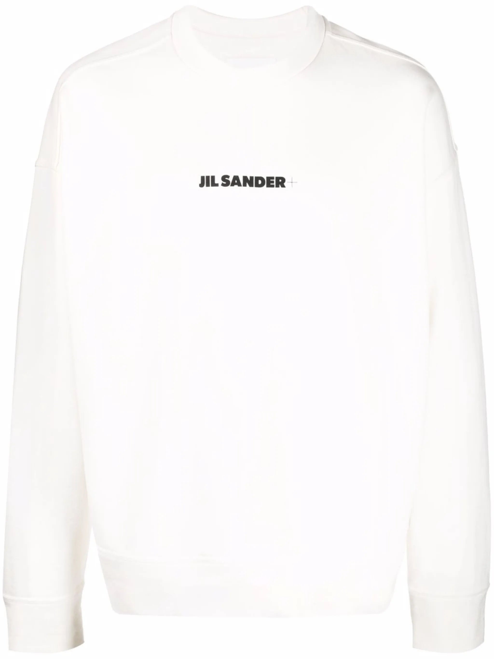 + logo-print crew neck sweatshirt